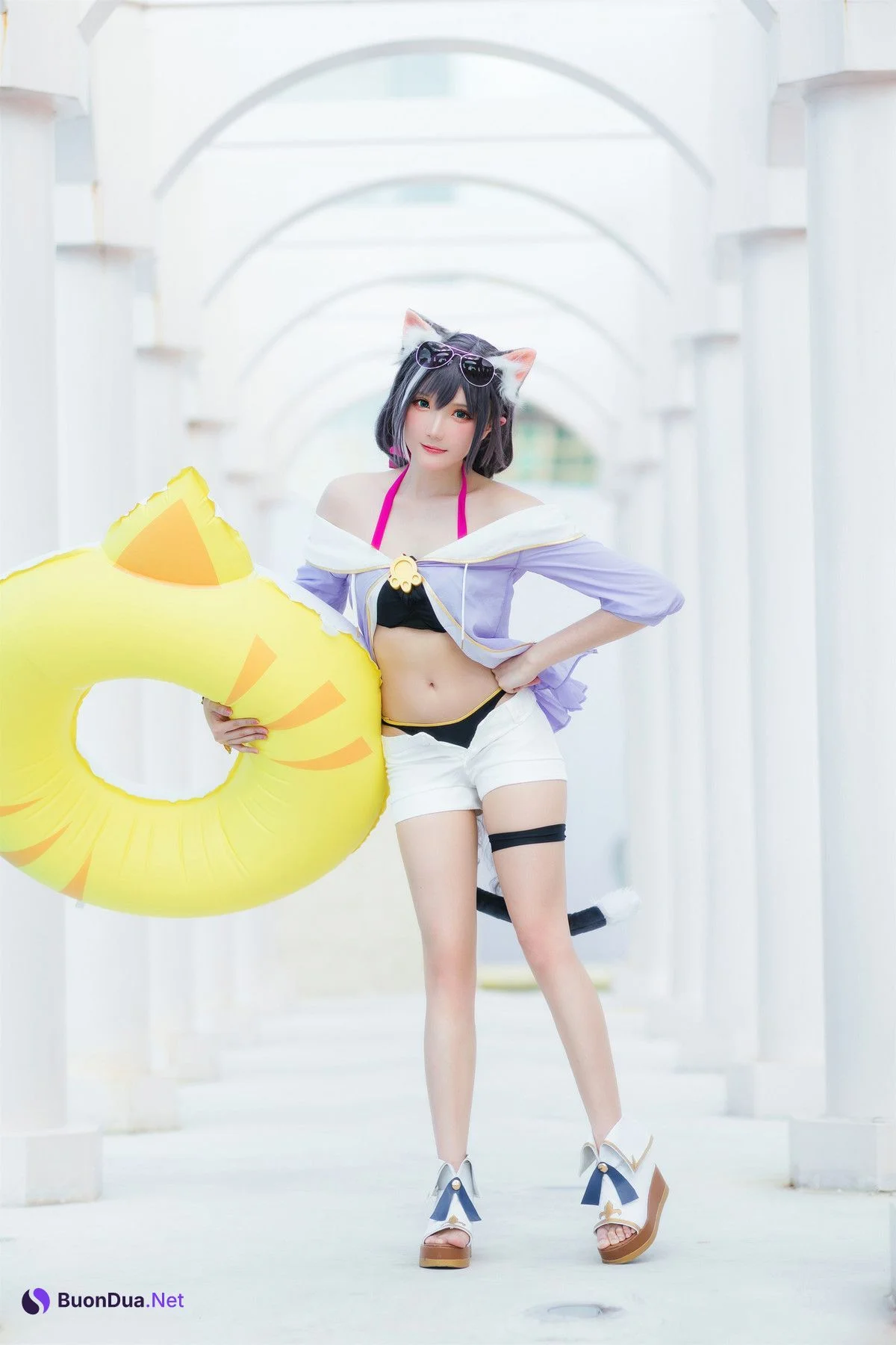 Cosplay 瓜希酱 公主连结 凯露夏日 Kyaru - Photo 15