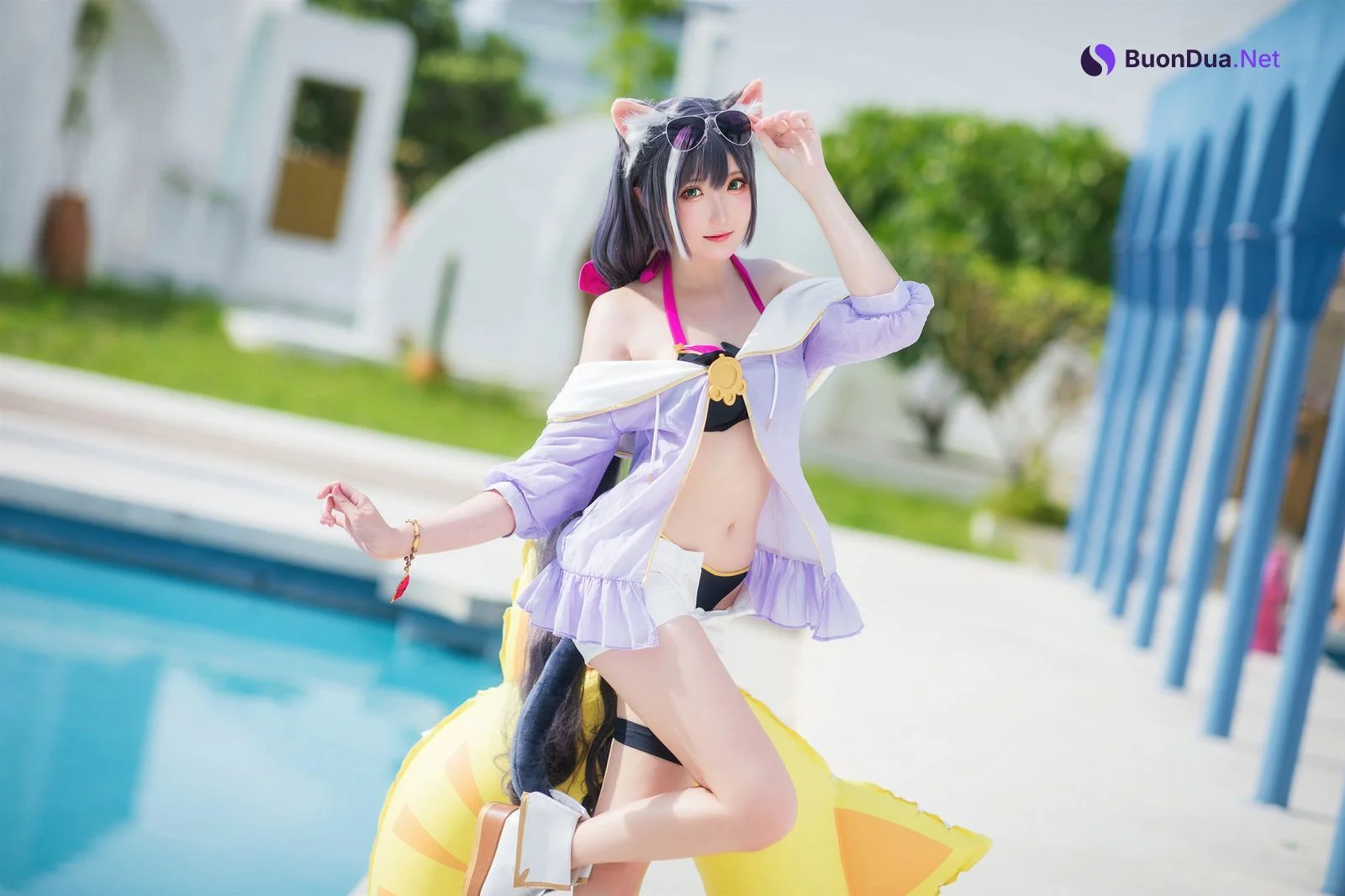 Cosplay 瓜希酱 公主连结 凯露夏日 Kyaru - Photo 2