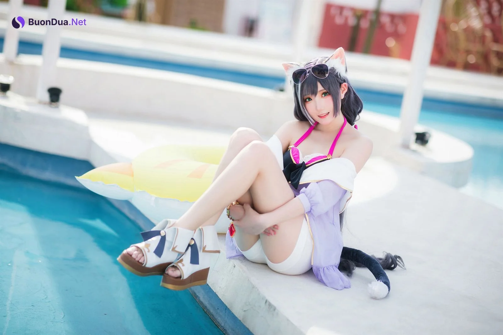 Cosplay 瓜希酱 公主连结 凯露夏日 Kyaru - Photo 3