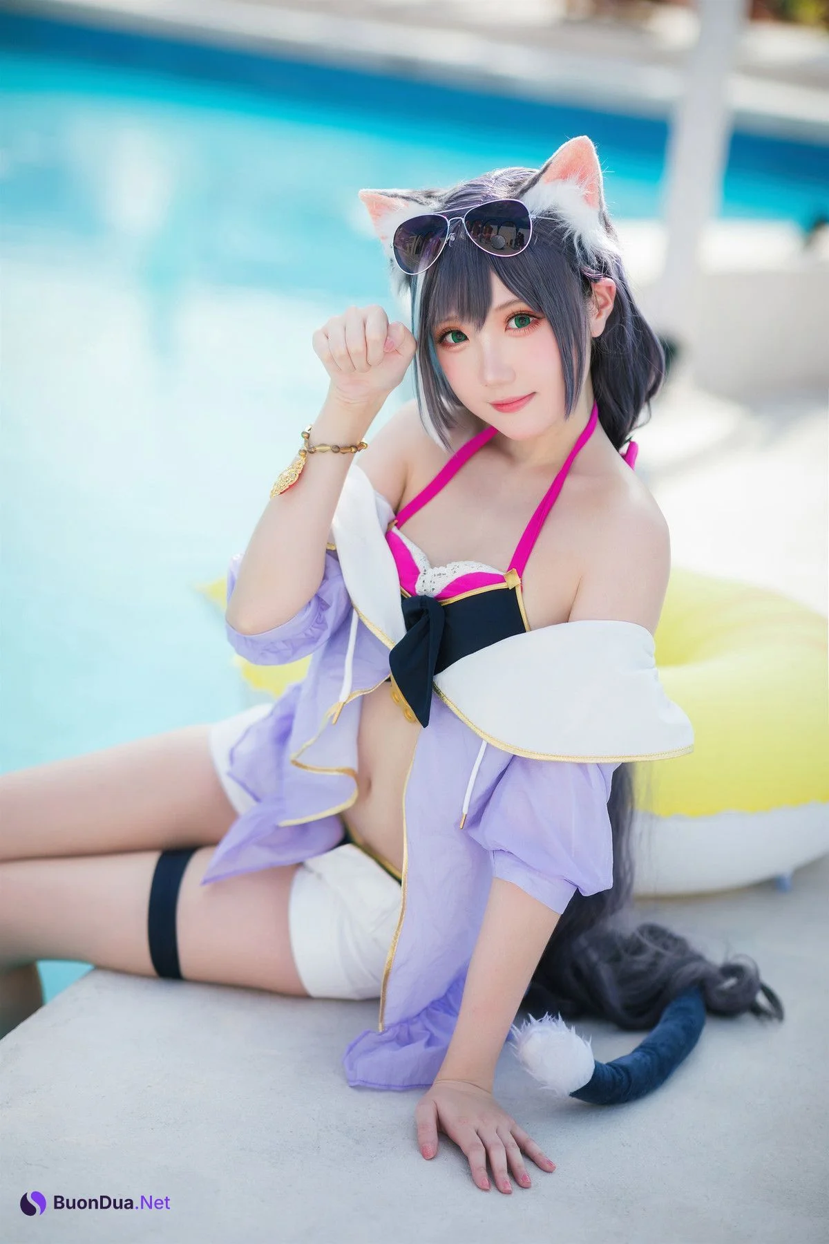 Cosplay 瓜希酱 公主连结 凯露夏日 Kyaru - Photo 5
