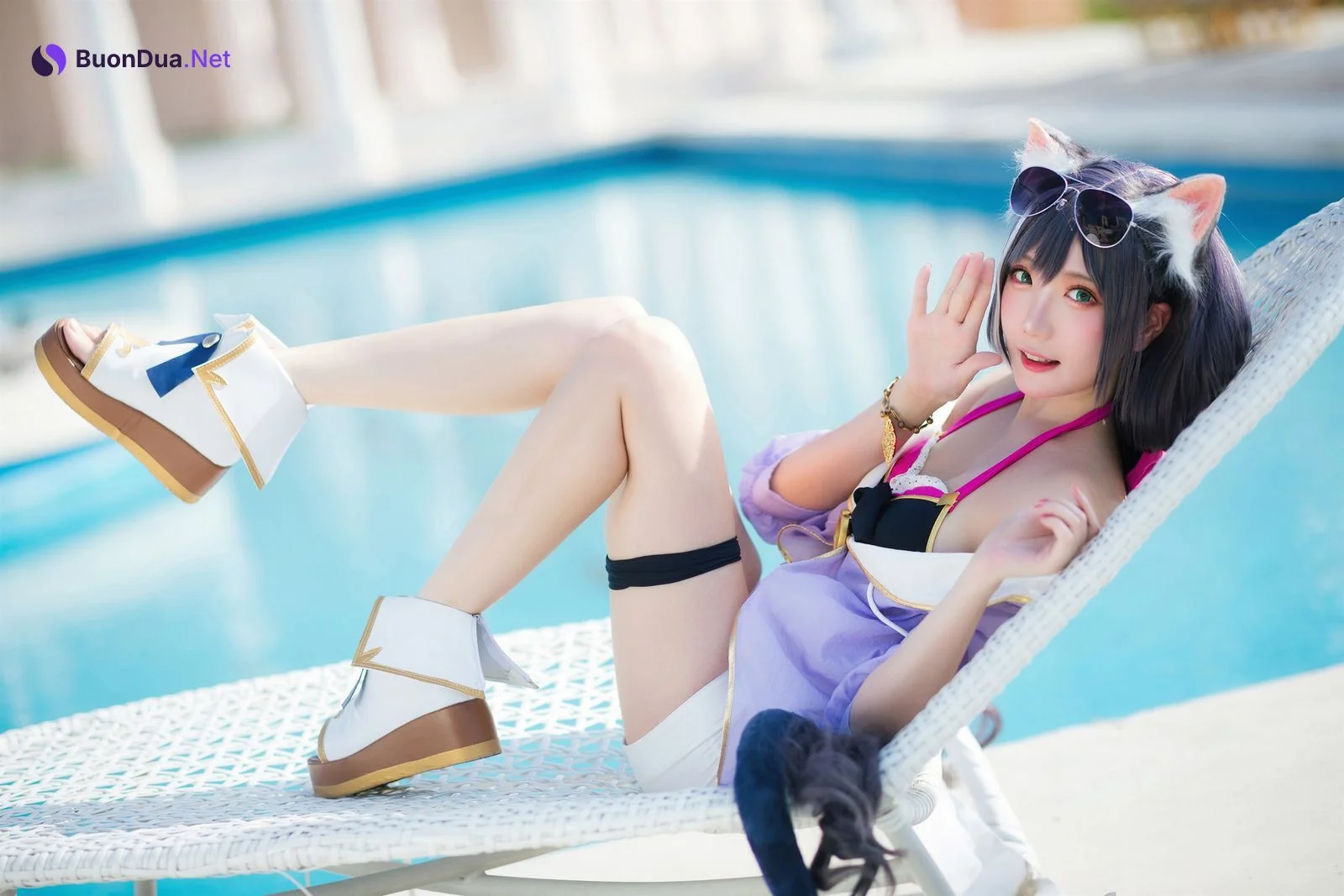 Cosplay 瓜希酱 公主连结 凯露夏日 Kyaru - Photo 9