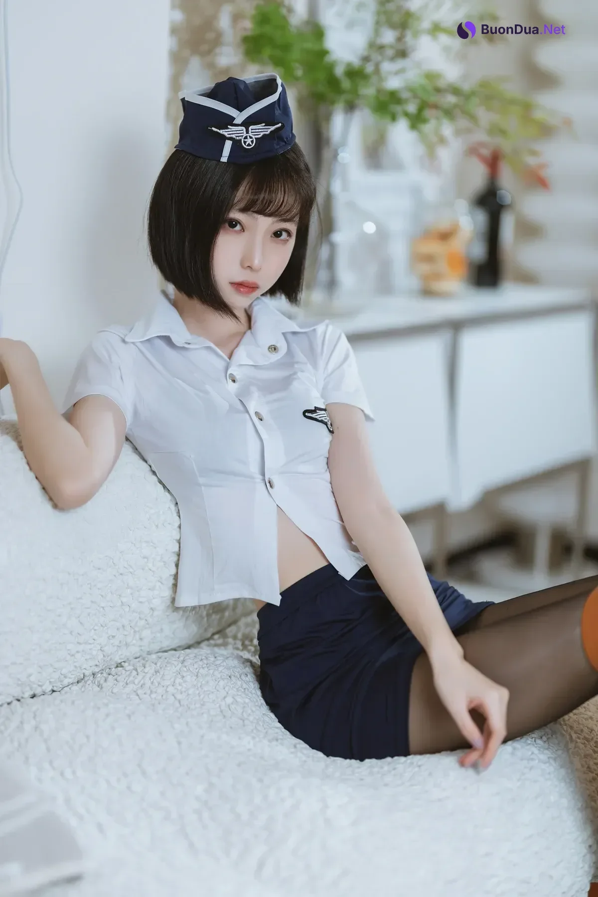 Cosplay 许岚LAN – 束缚黑色丝袜 - Photo 10