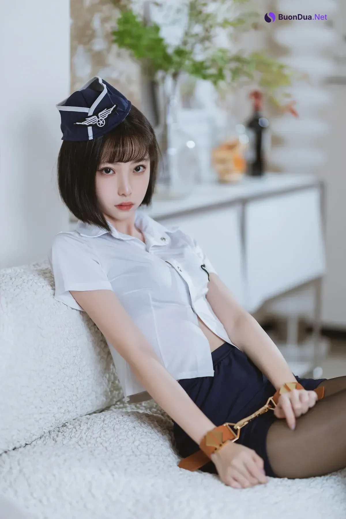 Cosplay 许岚LAN – 束缚黑色丝袜 - Photo 15
