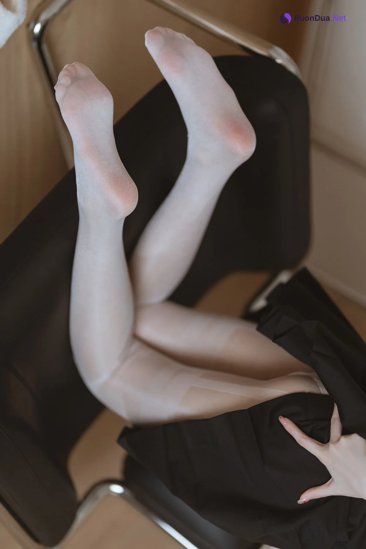 Cosplay 许岚LAN 白丝水手服 - 写真 9