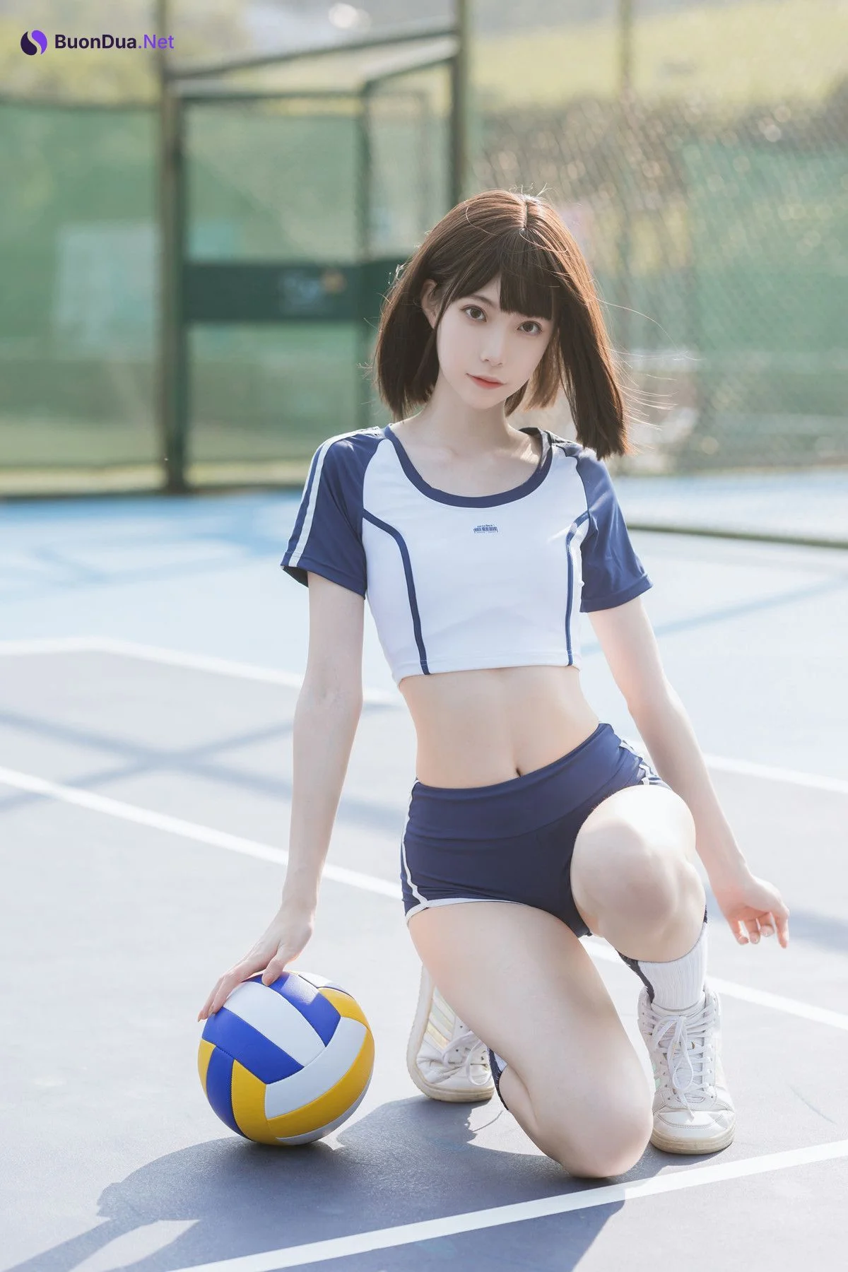 Cosplay 许岚LAN – 夏日运动服 - 写真 12