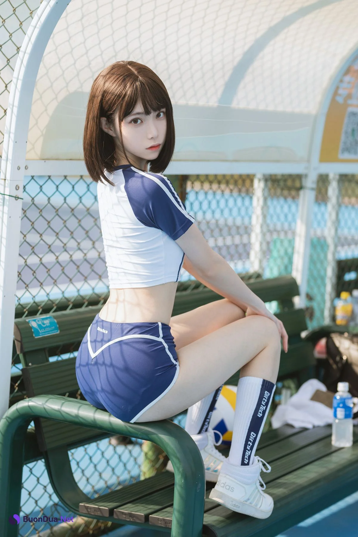 Cosplay 许岚LAN – 夏日运动服 - 写真 17