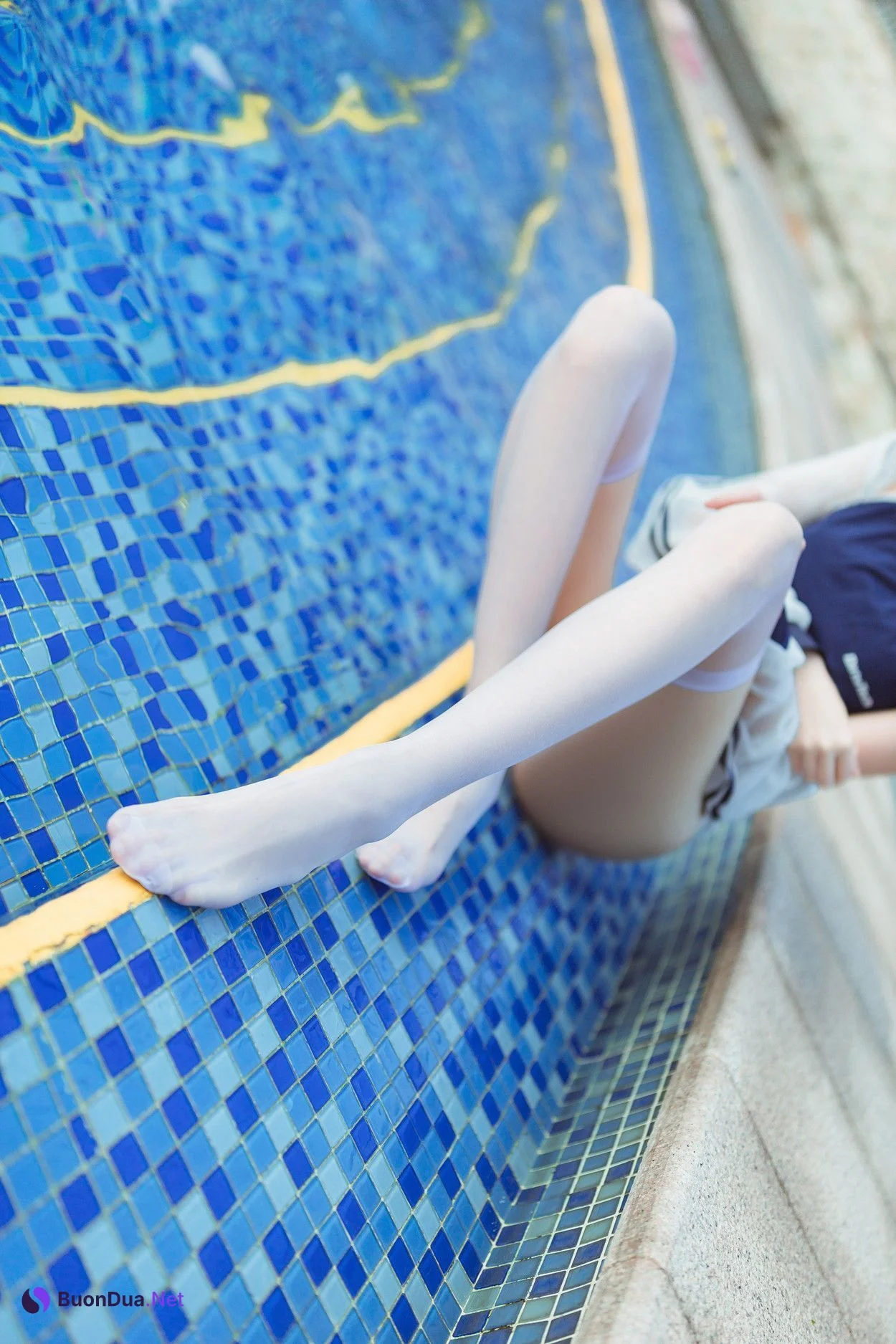 Cosplay 许岚LAN 泳池竟泳 - รูปภาพ 14