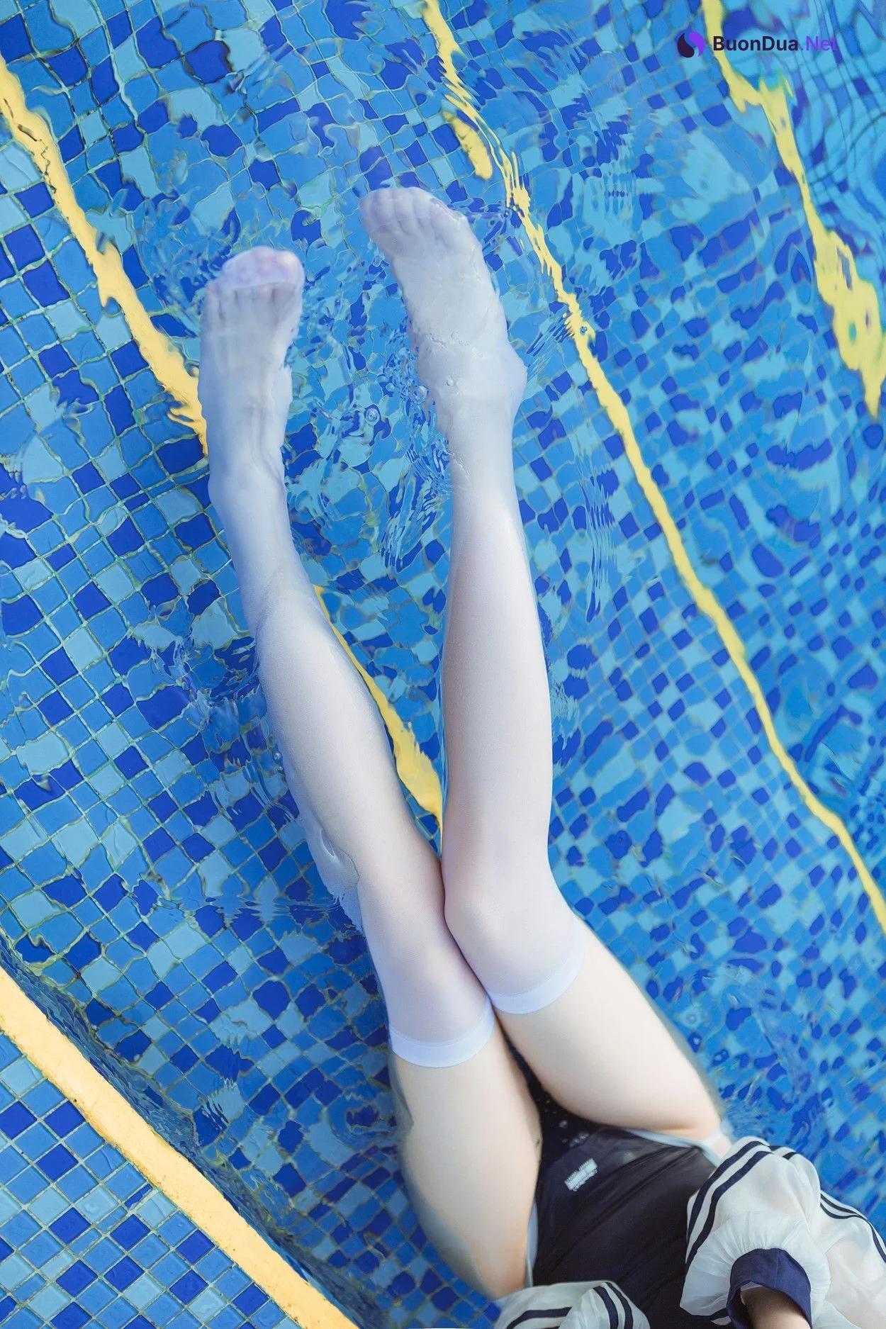 Cosplay 许岚LAN 泳池竟泳 - รูปภาพ 7
