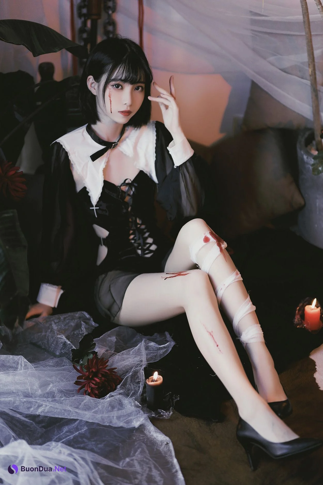 Cosplay 许岚LAN 修女创作 - 写真 13