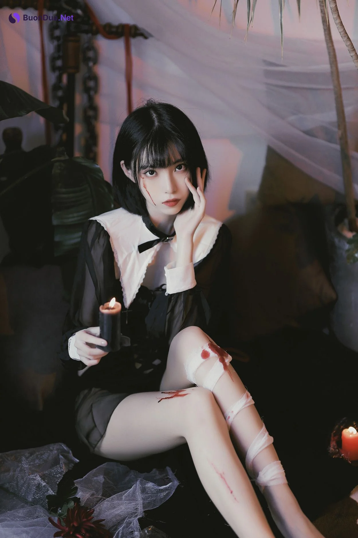 Cosplay 许岚LAN 修女创作 - 写真 16