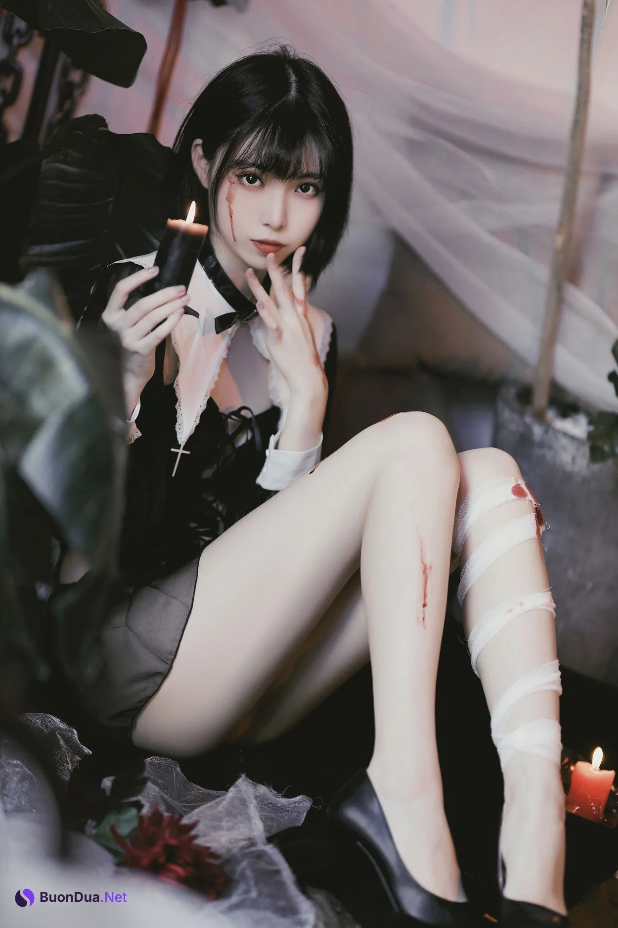 Cosplay 许岚LAN 修女创作 - 写真 17