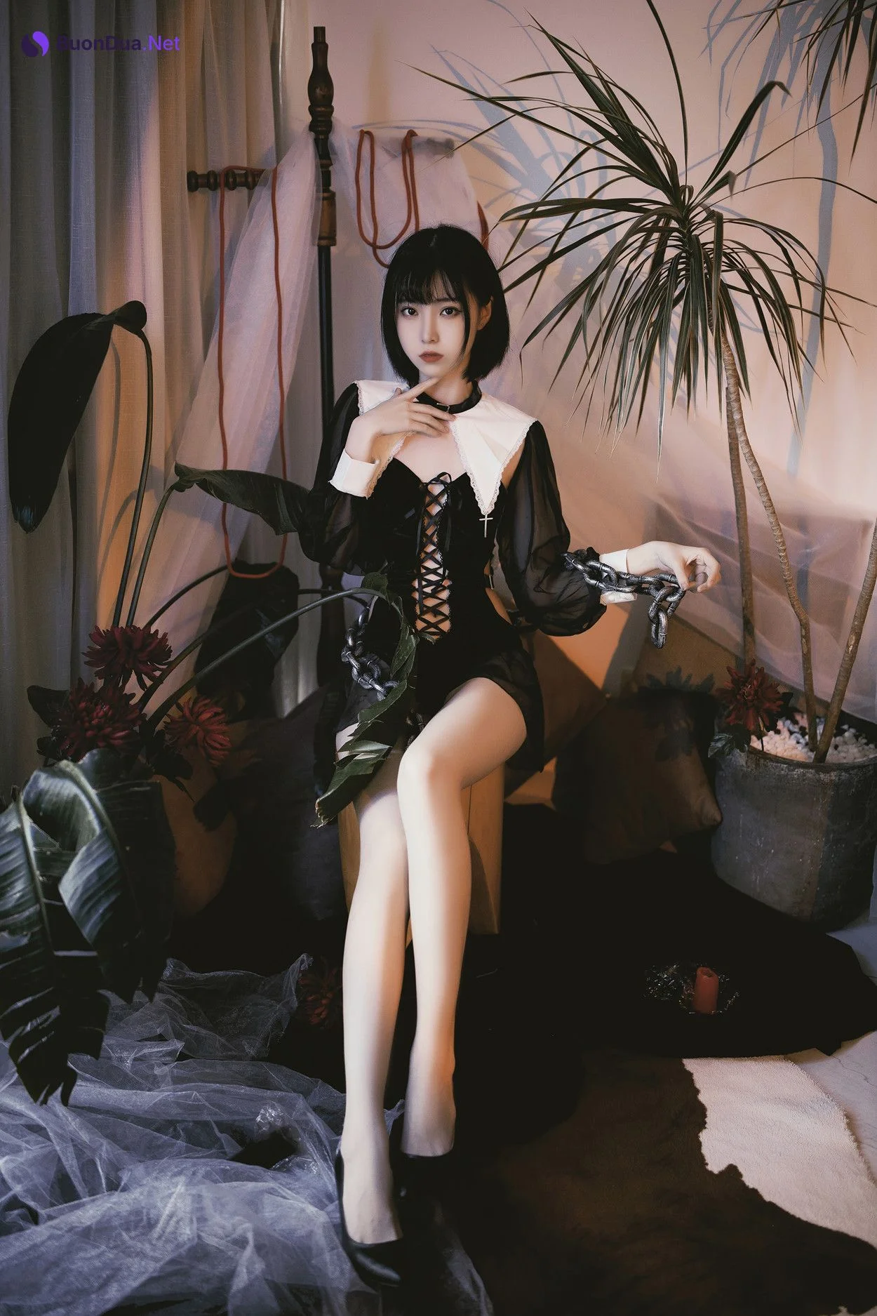 Cosplay 许岚LAN 修女创作 - 写真 2