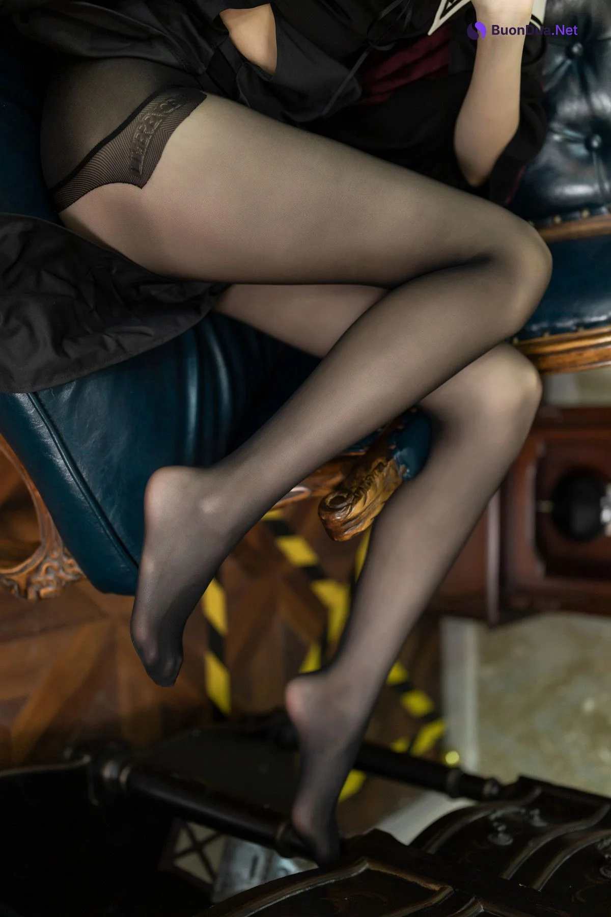 Cosplay 许岚LAN – 暗黑修女 - Photo 3