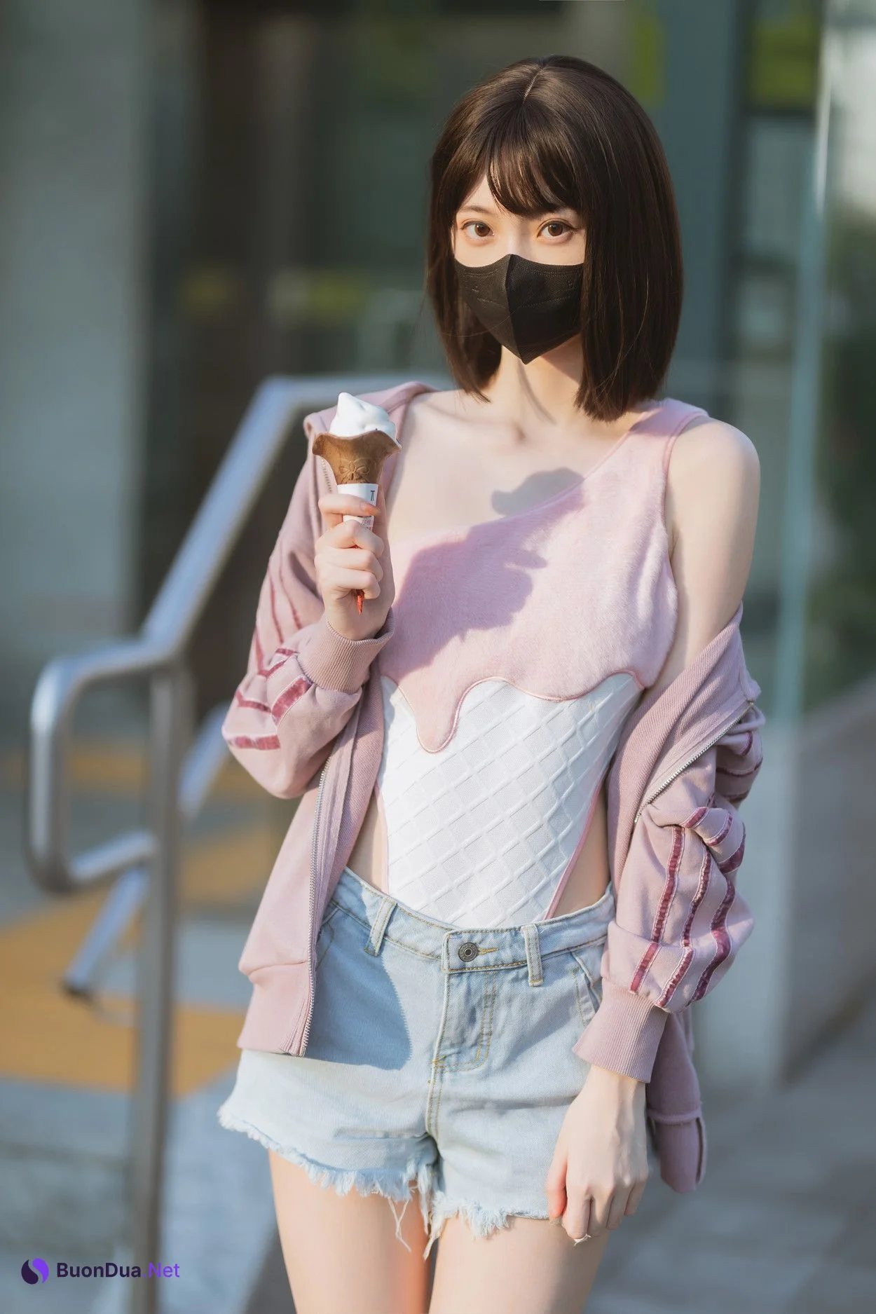 Cosplay 许岚LAN 冰淇淋 - 写真 2