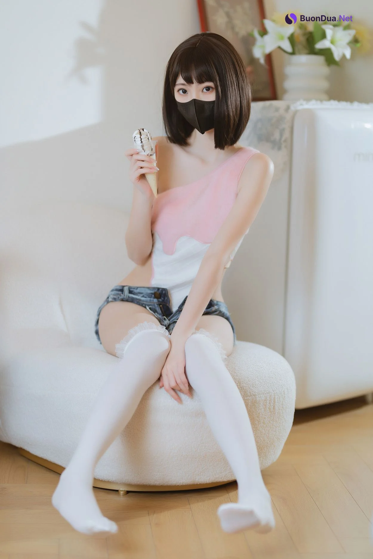 Cosplay 许岚LAN 冰淇淋 - 写真 5