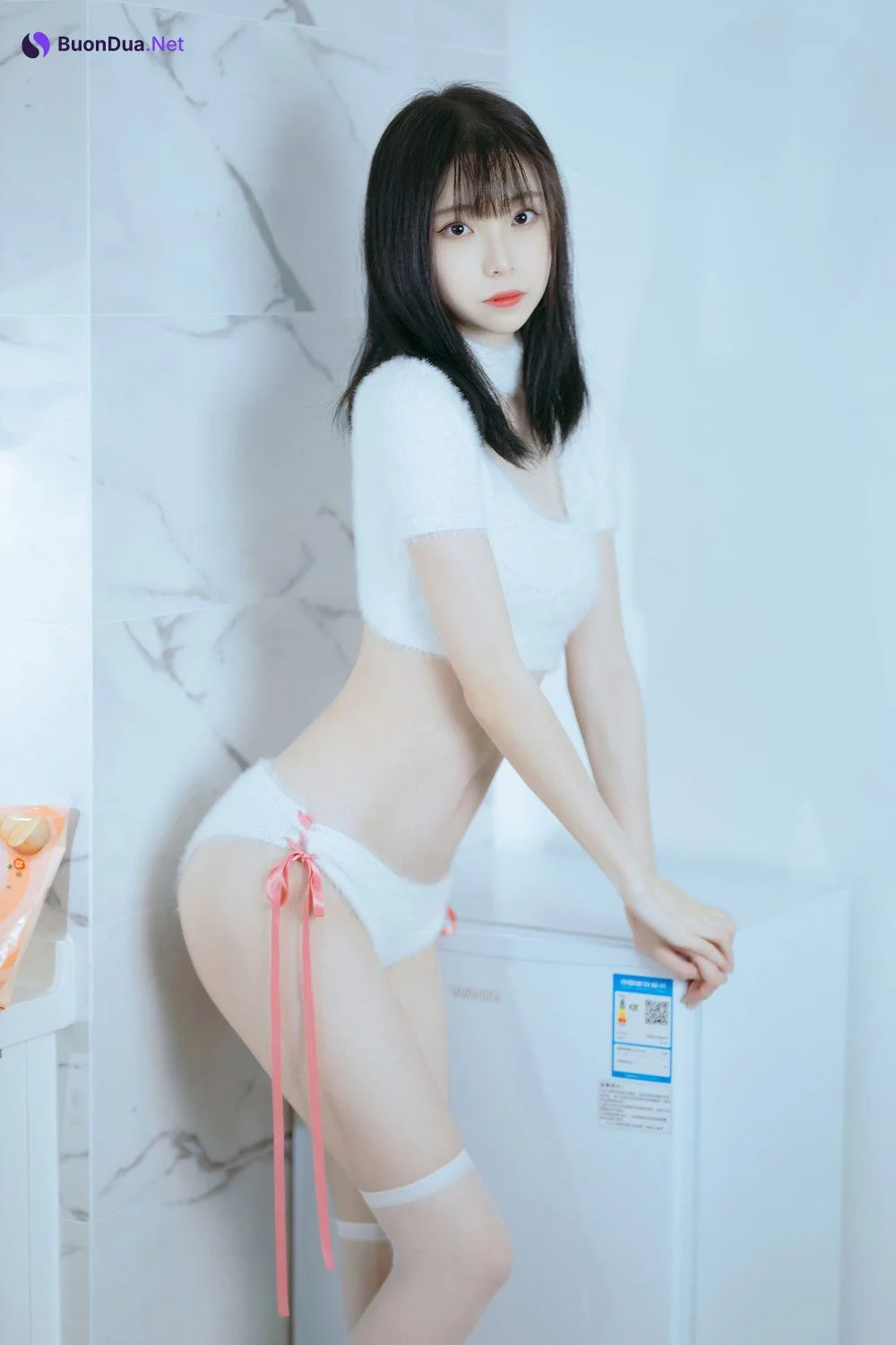 Cosplay 许岚LAN – 纯欲毛衣 - 写真 4