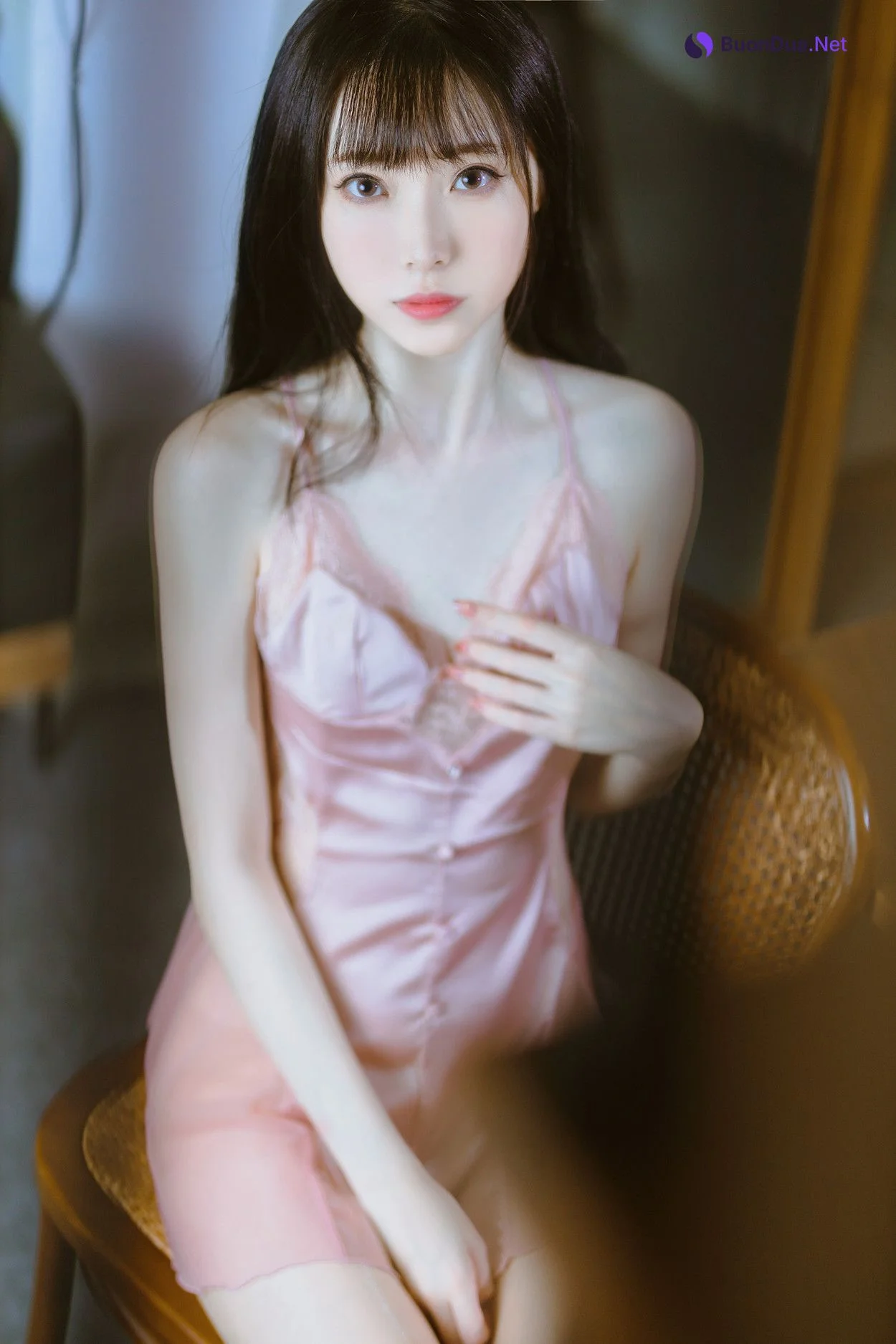 Cosplay 许岚LAN 半透粉纱 - Photo 10