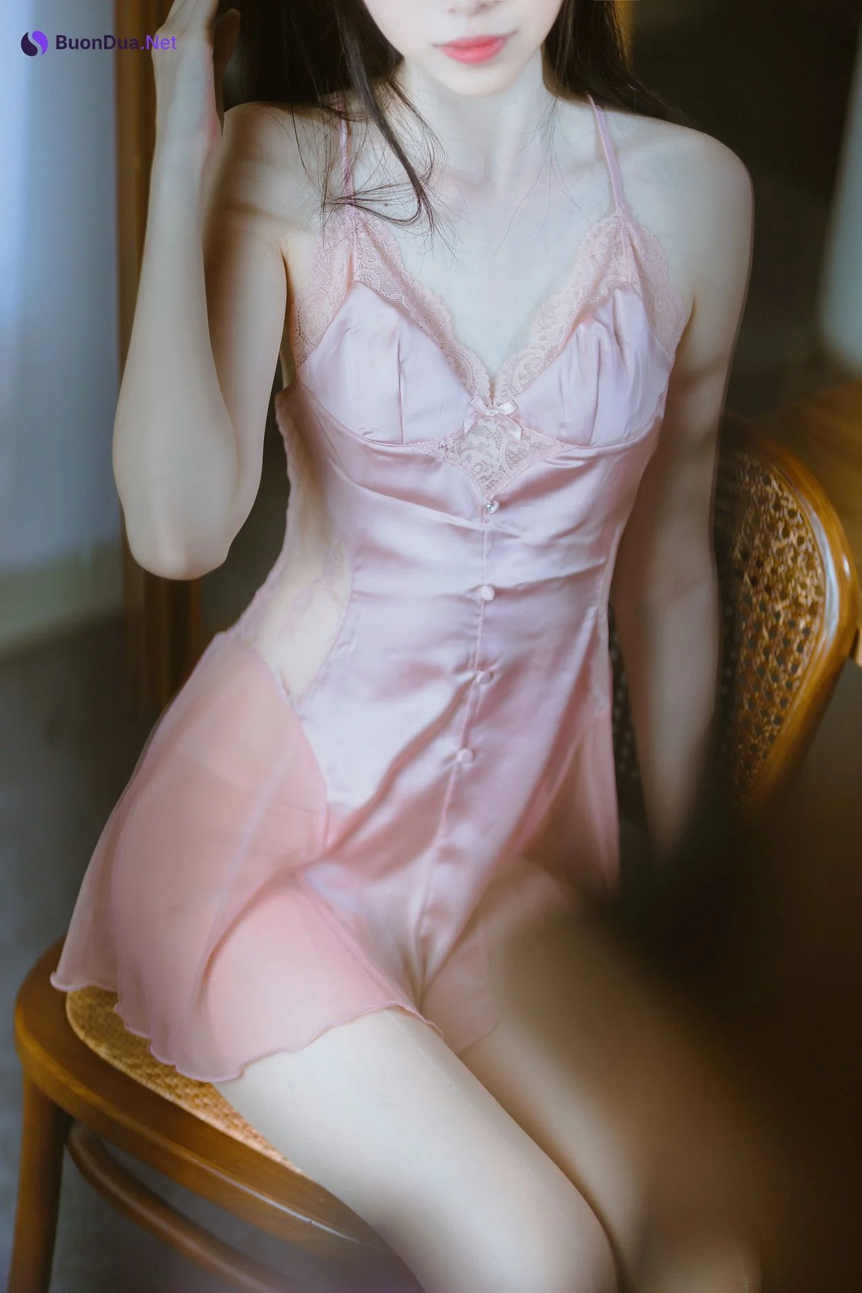 Cosplay 许岚LAN 半透粉纱 - Photo 11