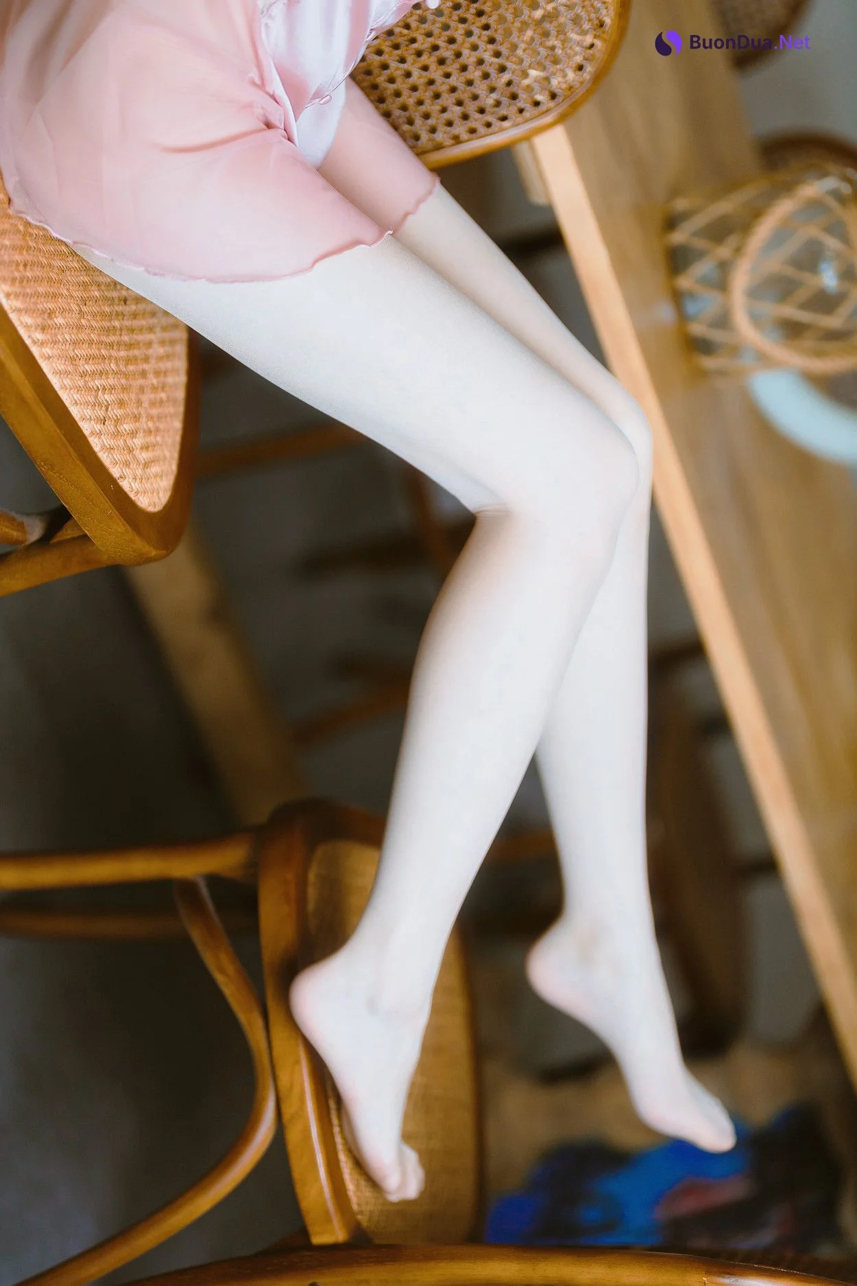 Cosplay 许岚LAN 半透粉纱 - Photo 13