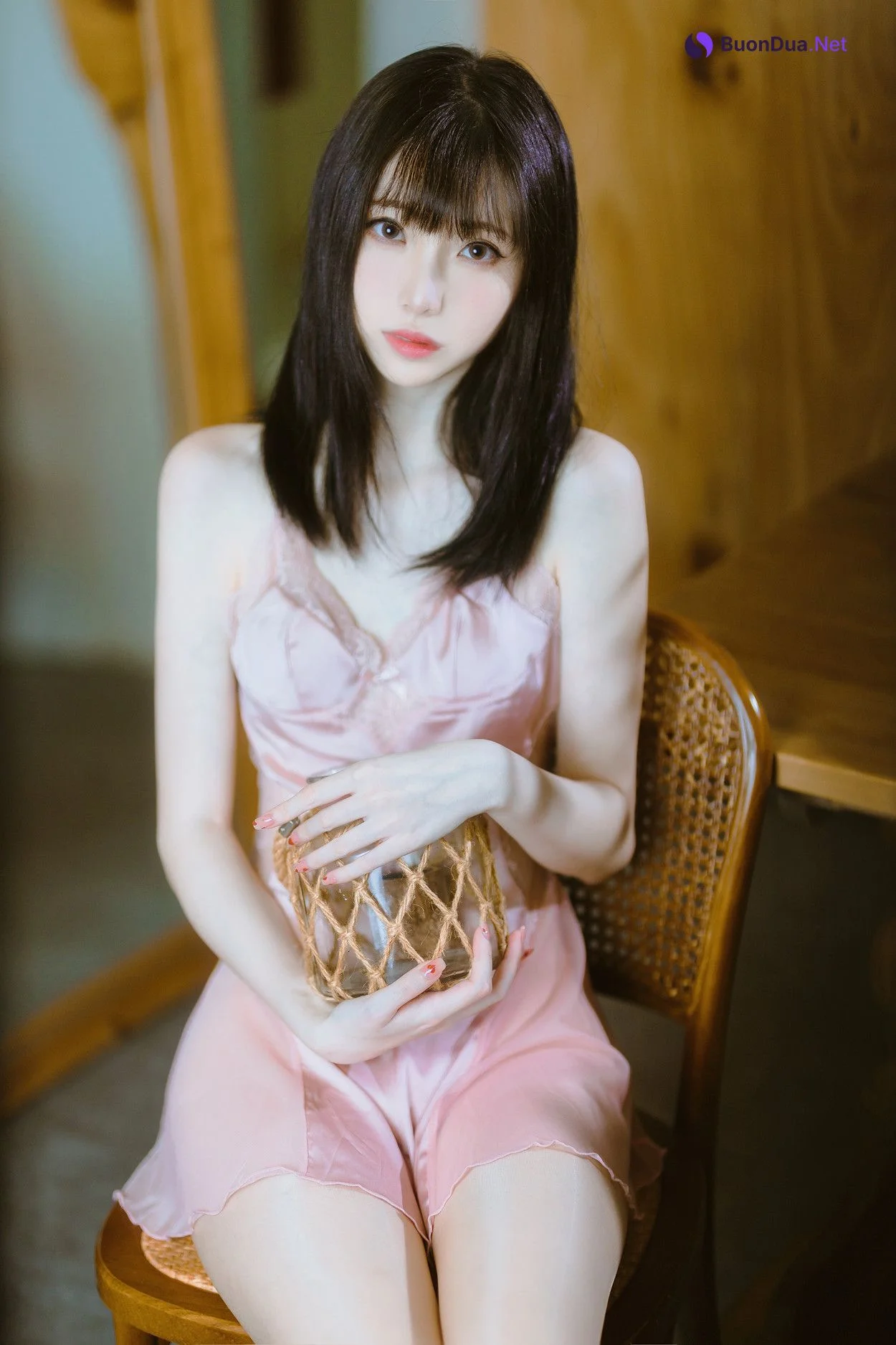 Cosplay 许岚LAN 半透粉纱 - Photo 16