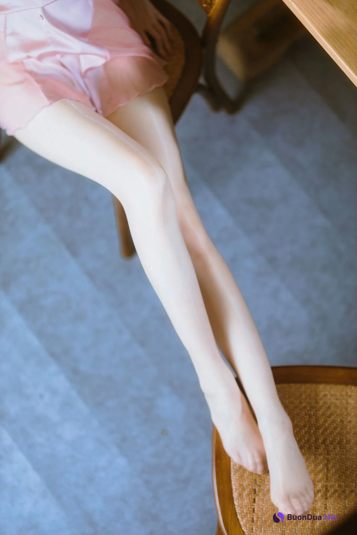 Cosplay 许岚LAN 半透粉纱 - Photo 8