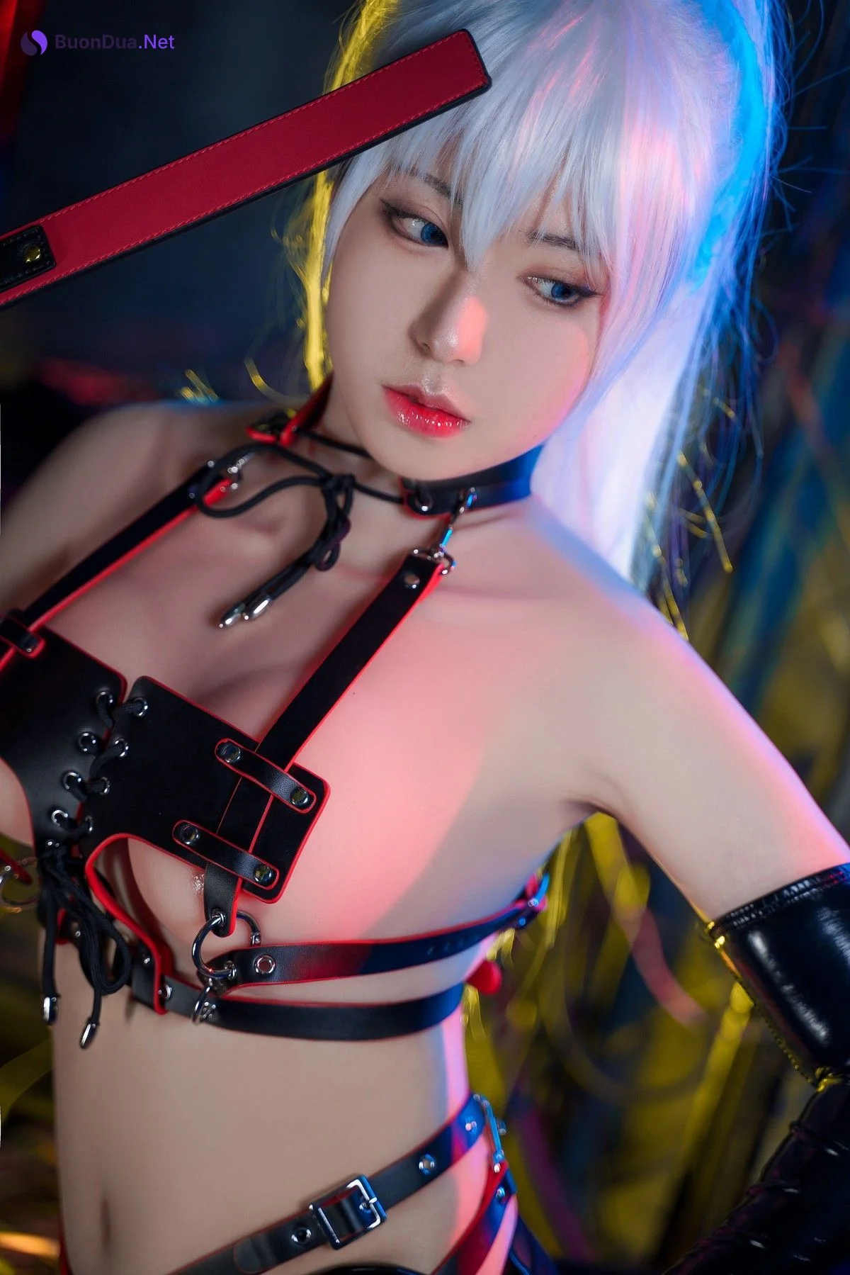 Cosplay 虎森森 Leather Queen - Photo 6