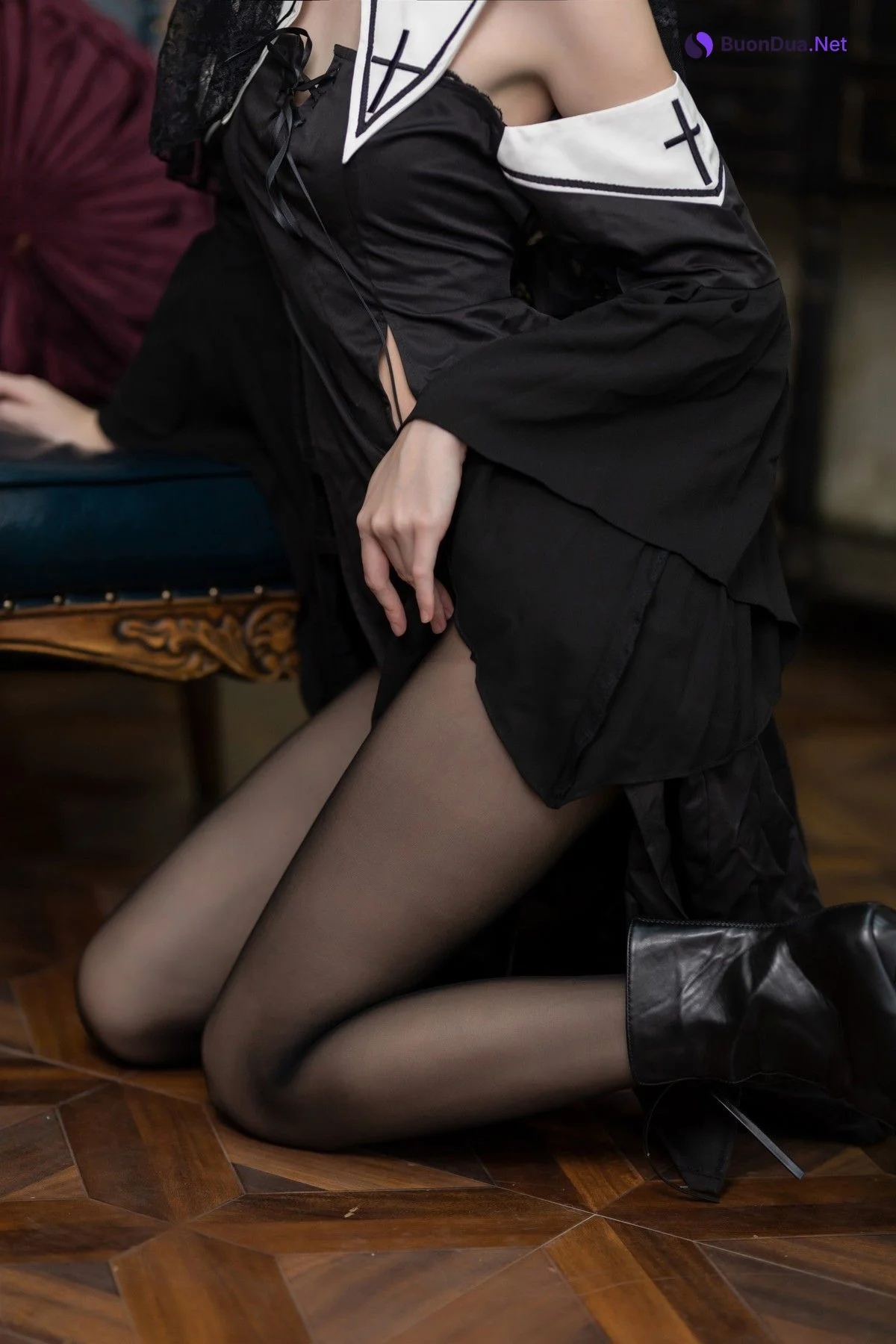 Cosplay 许岚 叁月life 暗黑修女 - Photo 20