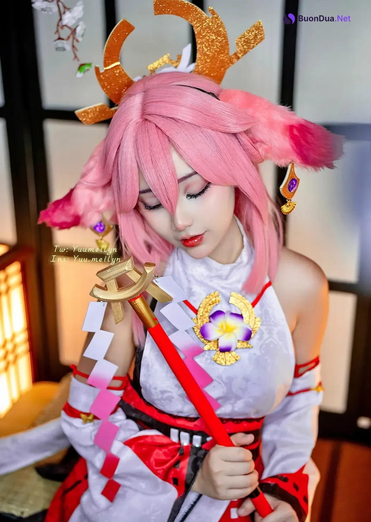 Cosplay linhi_cute Yuumeilyn – 八重神子 - Photo 4