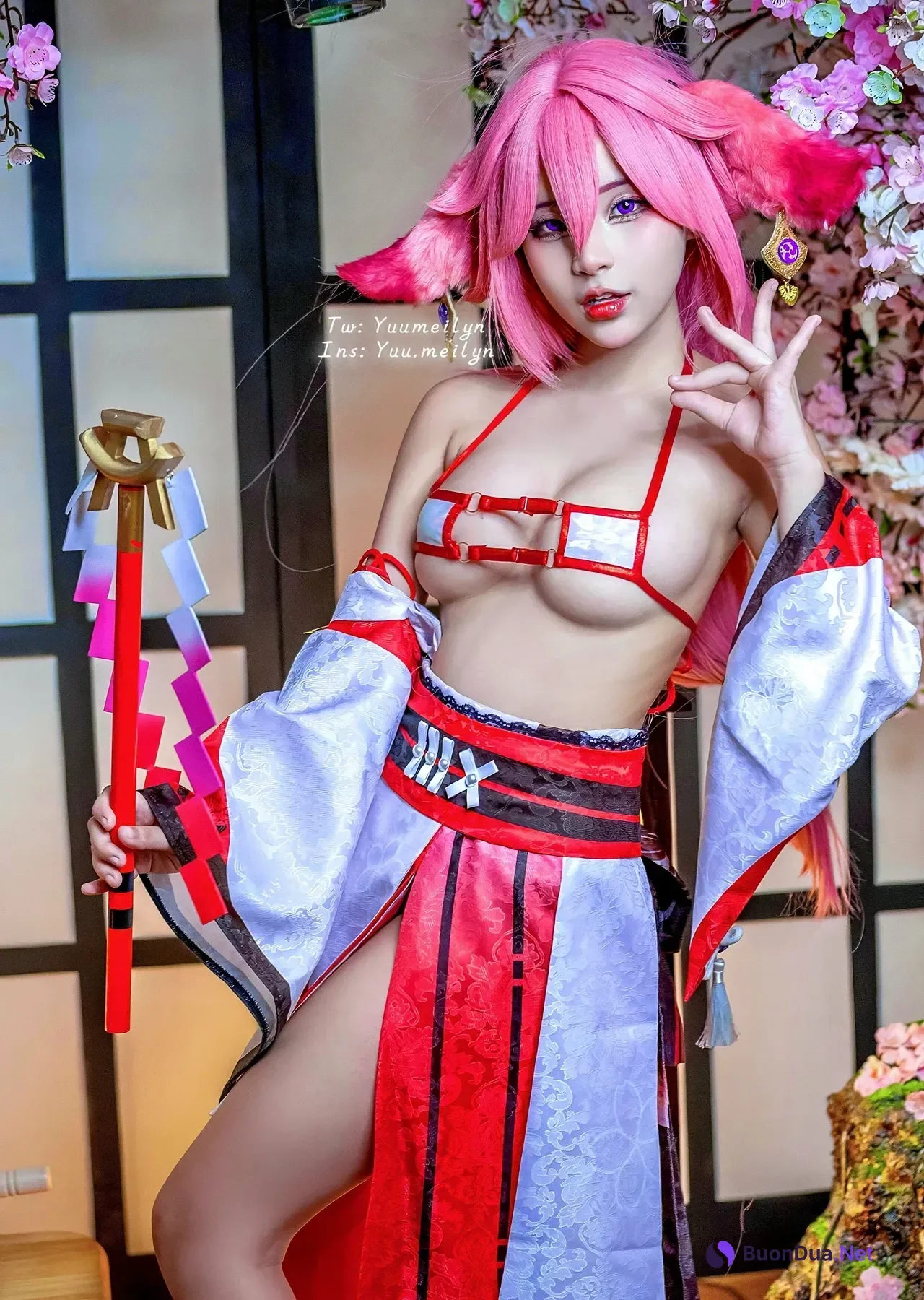 Cosplay linhi_cute Yuumeilyn – 八重神子 - Photo 9