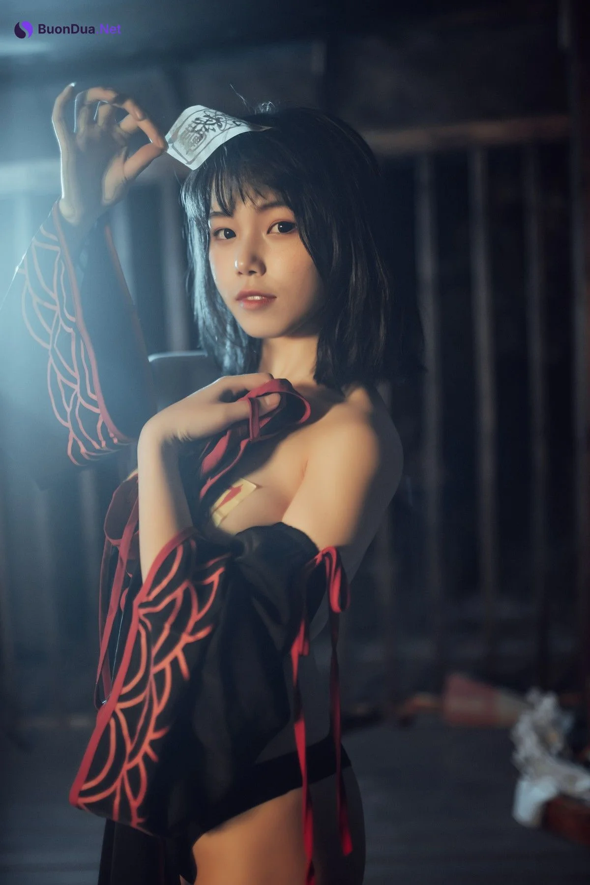 Cosplay 七月喵子 小僵尸 Little Zombie - Photo 12