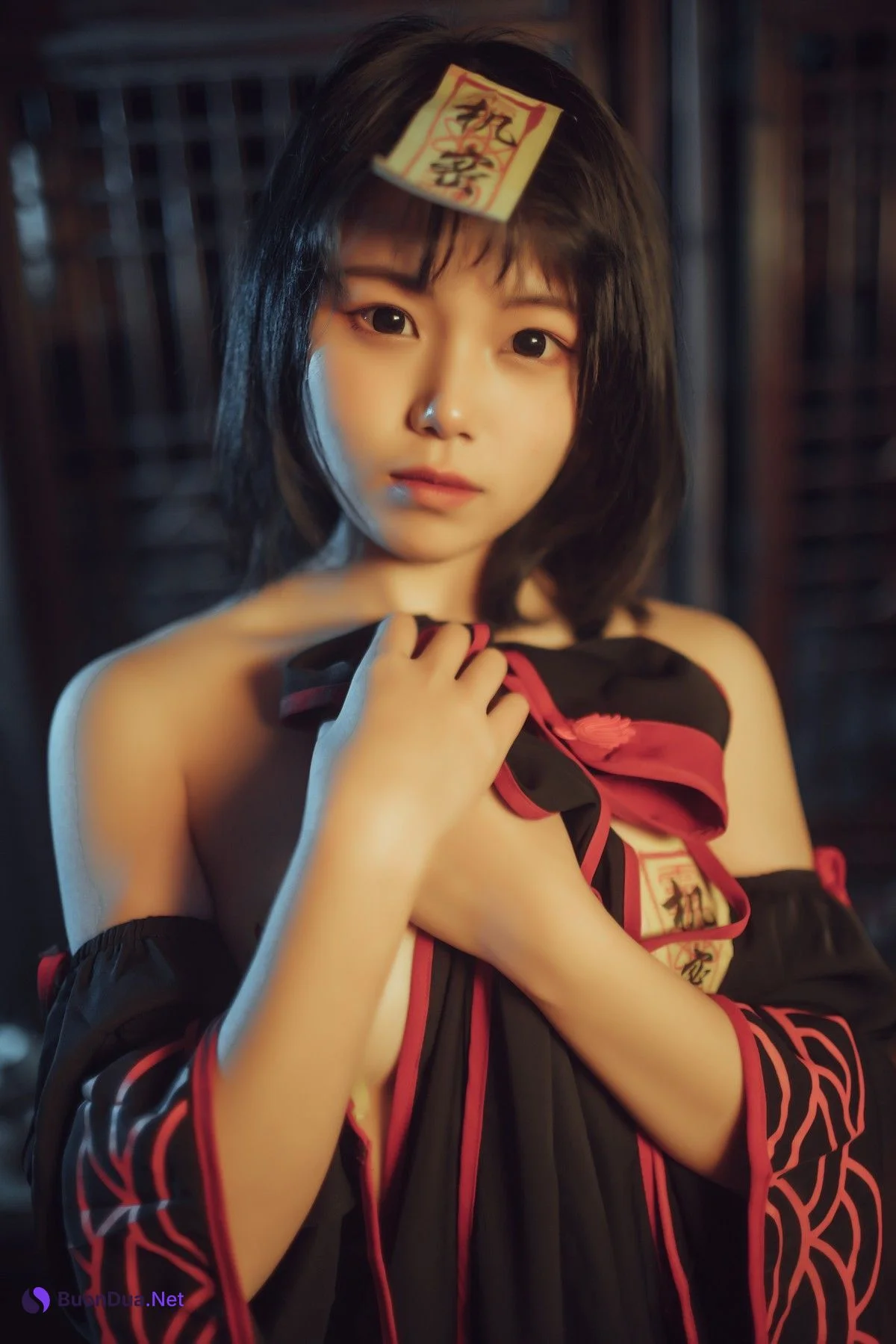 Cosplay 七月喵子 小僵尸 Little Zombie - Photo 13