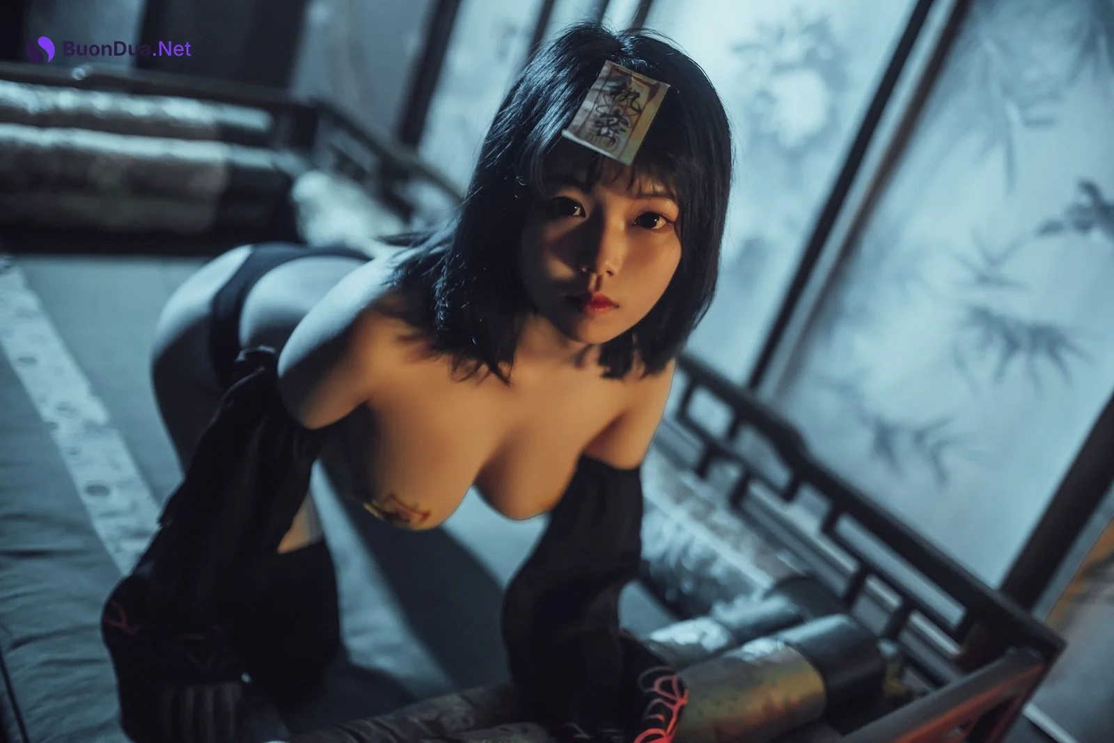 Cosplay 七月喵子 小僵尸 Little Zombie - Photo 19
