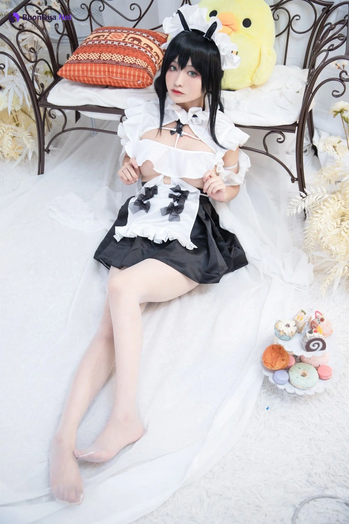 Cosplay 洛璃LoLiSAMA 不挠女仆 - Photo 4