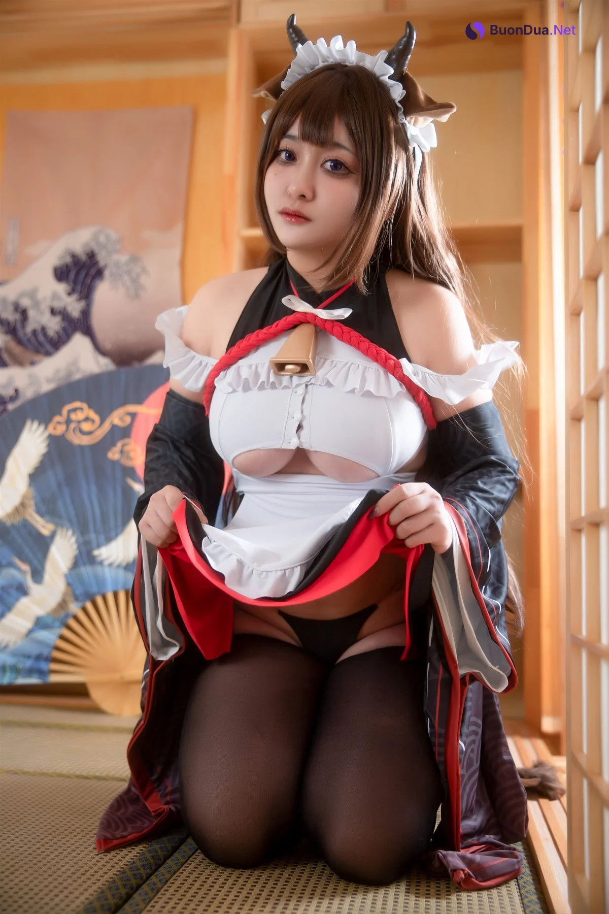 Cosplay 洛璃LoLiSAMA 樫野 迷糊女仆 - Photo 2