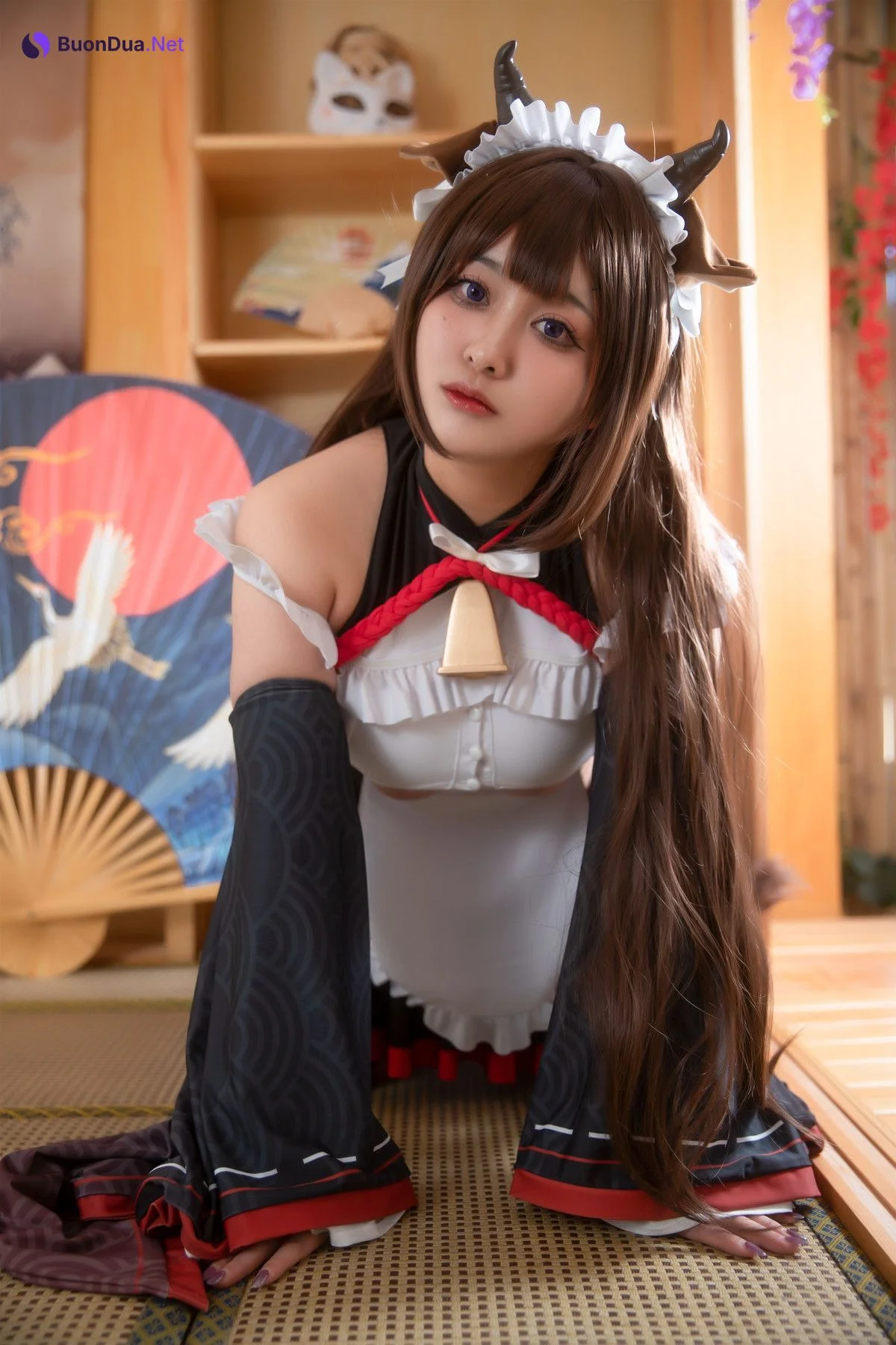 Cosplay 洛璃LoLiSAMA 樫野 迷糊女仆 - Photo 4