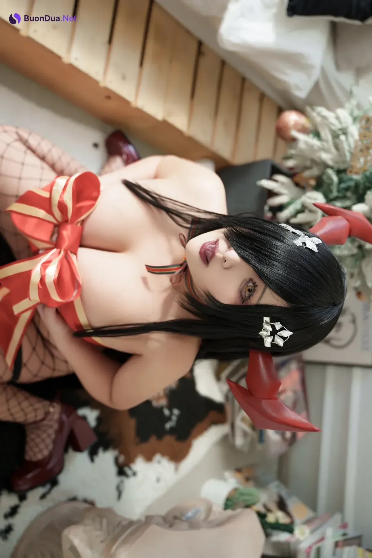 Cosplay 洛璃LoLiSAMA – 情妇节大帝 - Photo 15