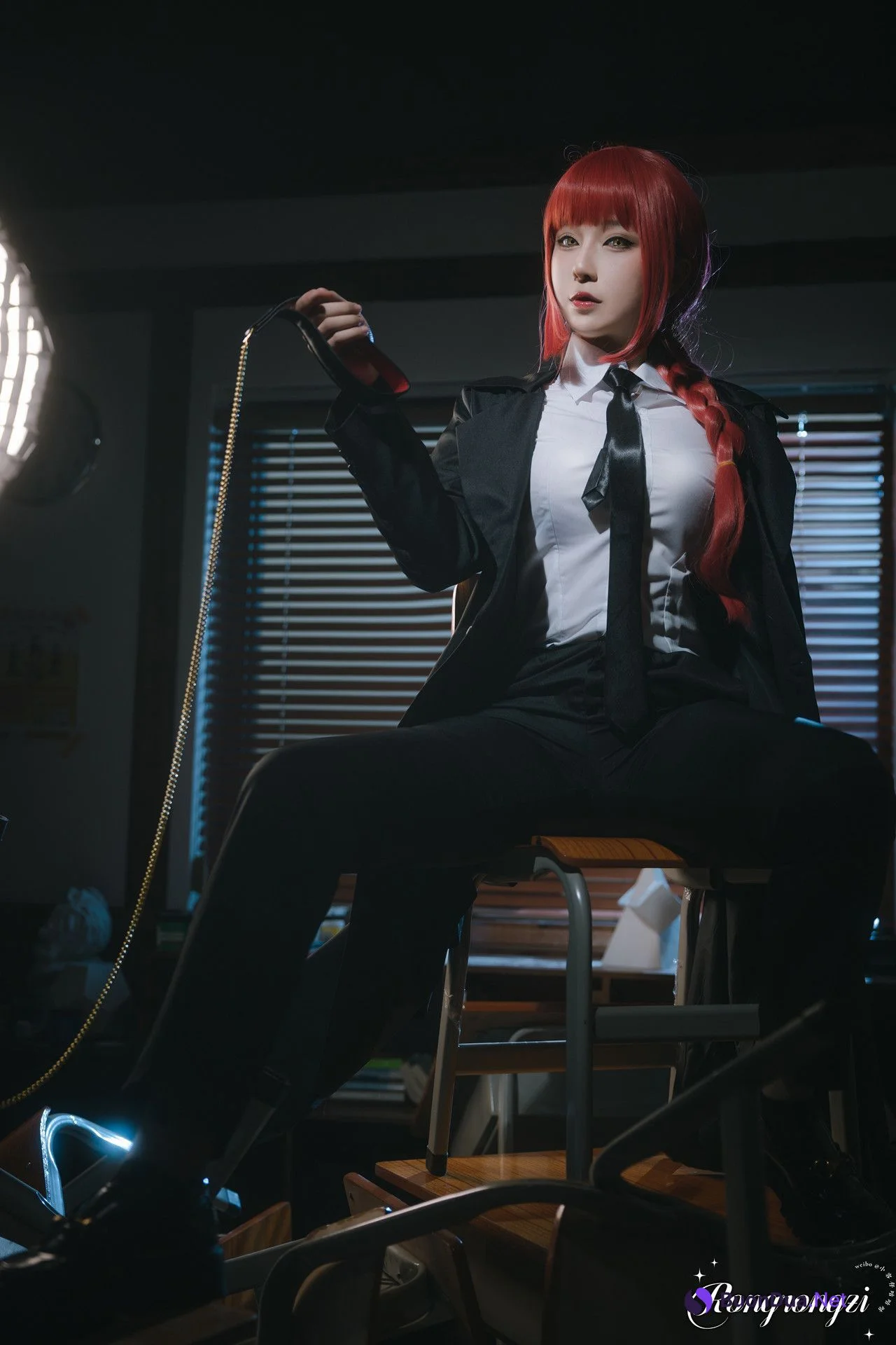 Cosplay 洛璃LoLiSAMA 链锯人 玛奇玛 - Photo 10