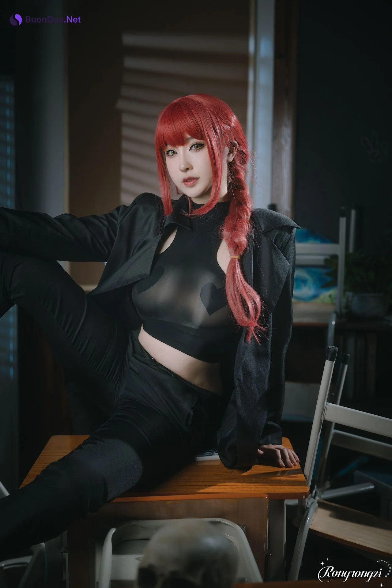 Cosplay 洛璃LoLiSAMA 链锯人 玛奇玛 - Photo 12