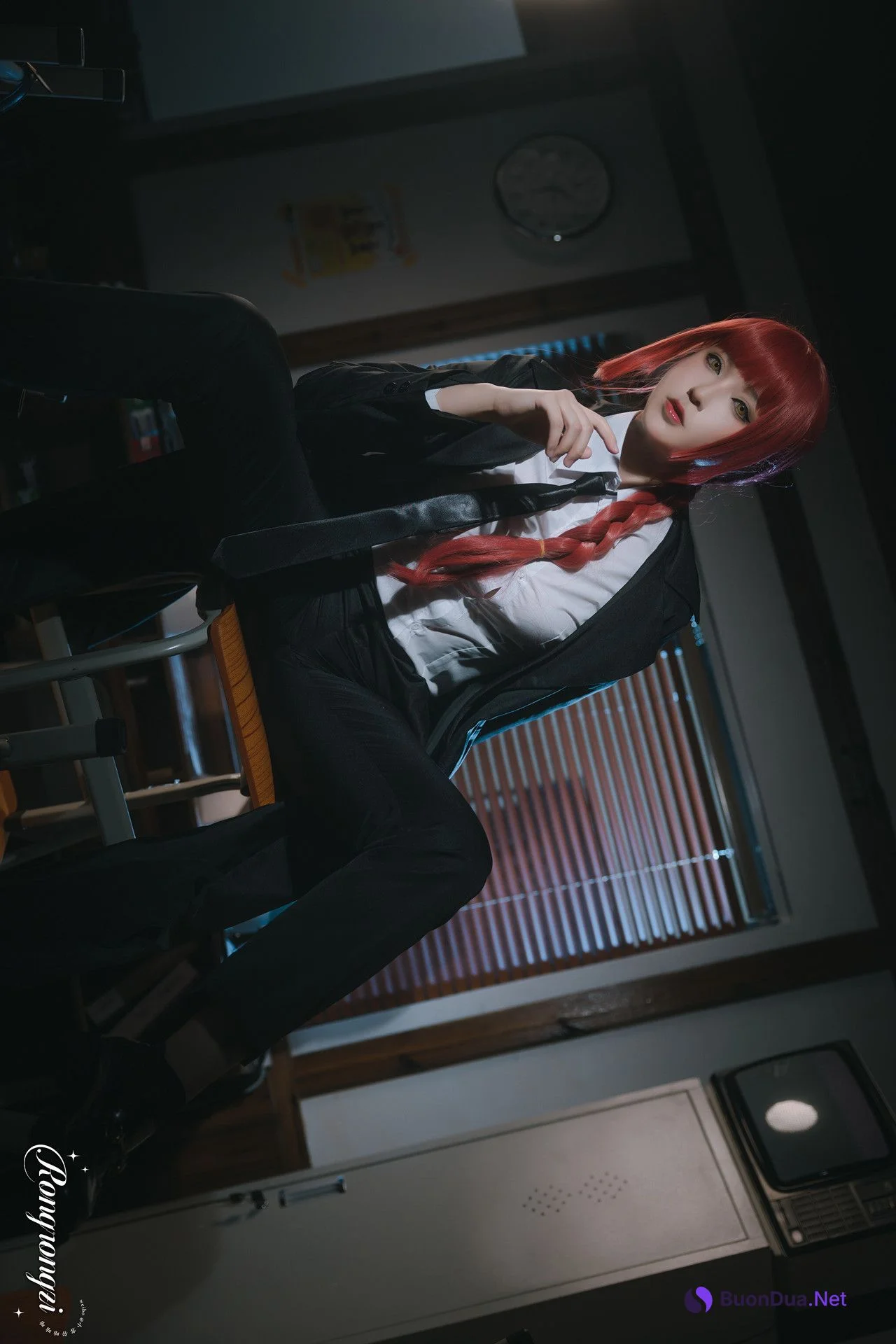 Cosplay 洛璃LoLiSAMA 链锯人 玛奇玛 - Photo 6
