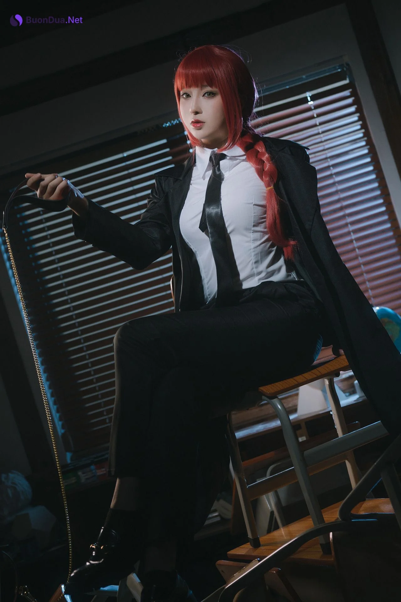 Cosplay 洛璃LoLiSAMA 链锯人 玛奇玛 - Photo 9