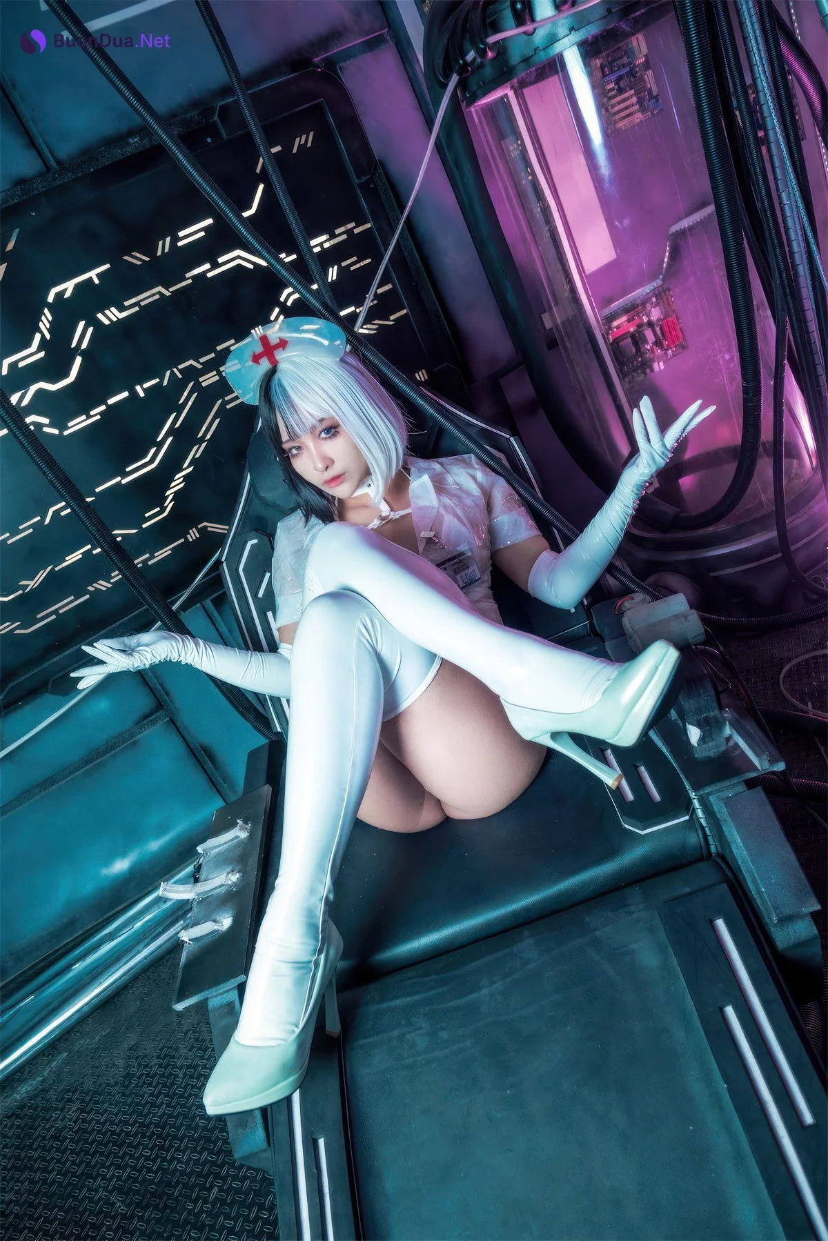 Cosplay 洛璃LoLiSAMA 透明护士 - Photo 10