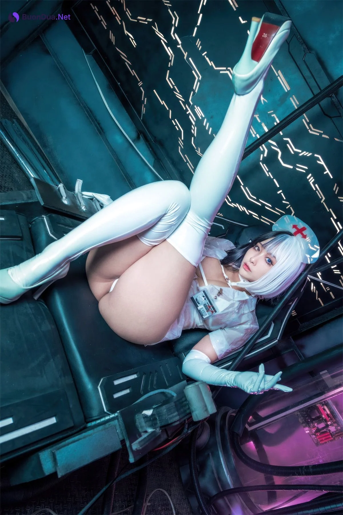 Cosplay 洛璃LoLiSAMA 透明护士 - Photo 11