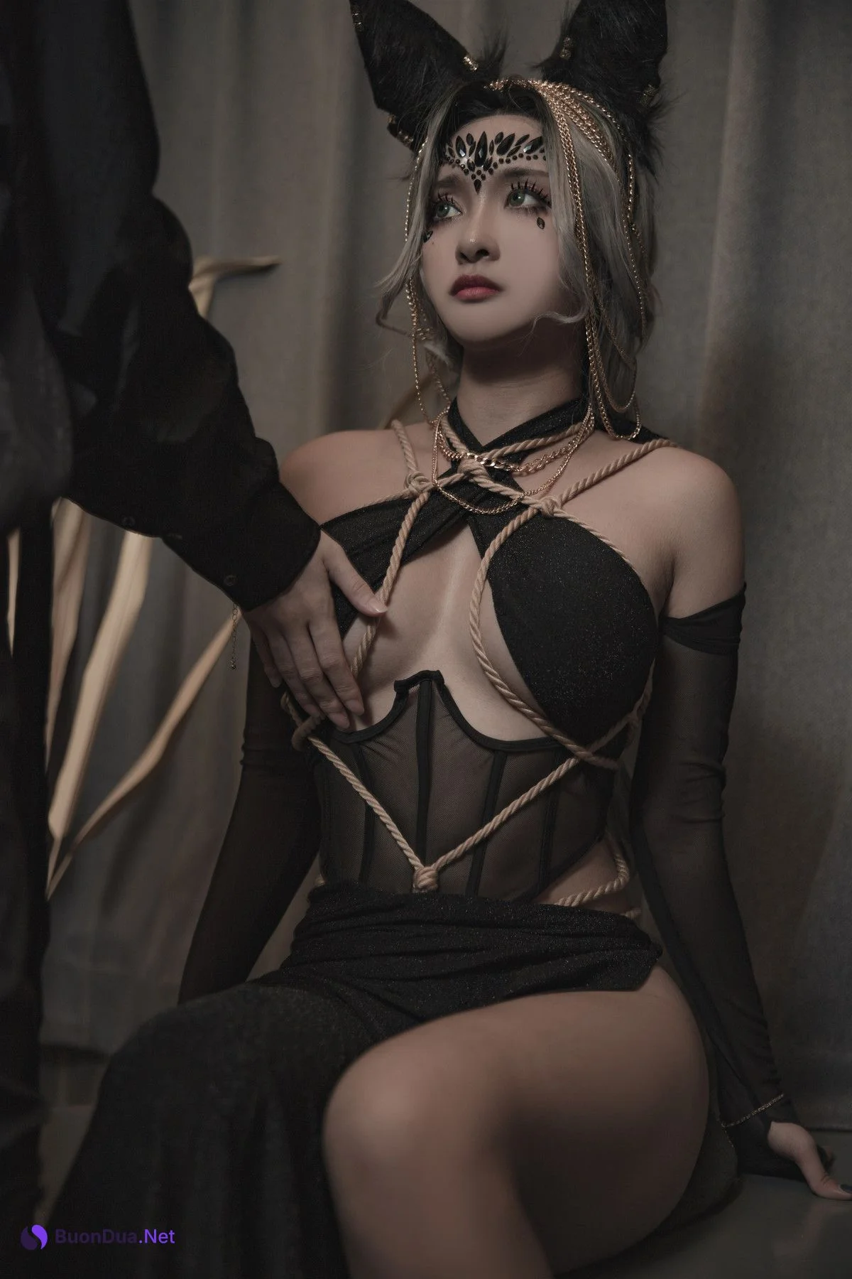 Cosplay 洛璃LoLiSAMA 狼少女 狼女的调教 Set.01 - Photo 18