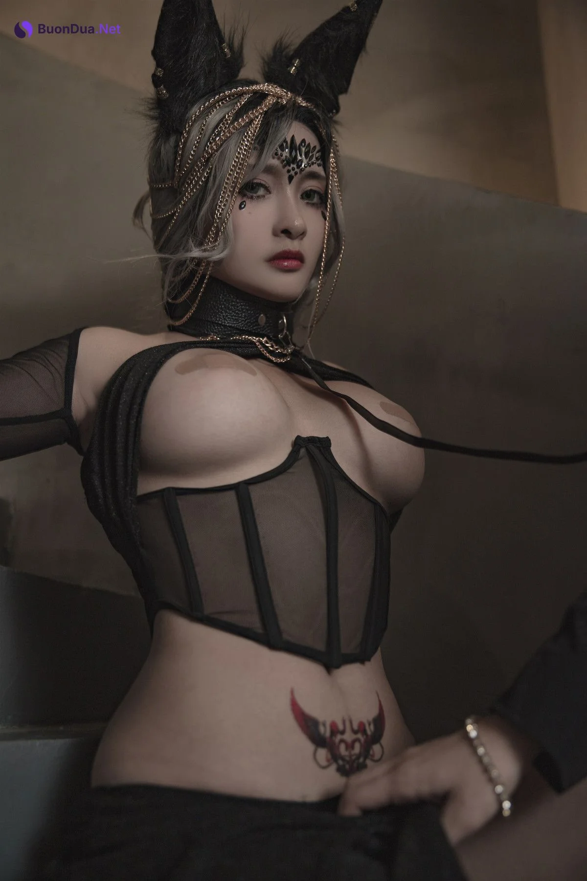 Cosplay 洛璃LoLiSAMA 狼少女 狼女的调教 Set.01 - Photo 9