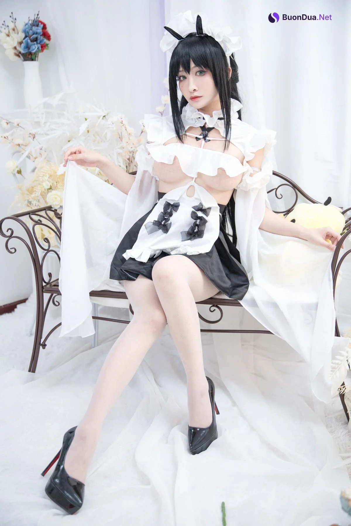 Cosplay 洛璃LoLiSAMA 不挠女仆 Set.02 - 사진 13