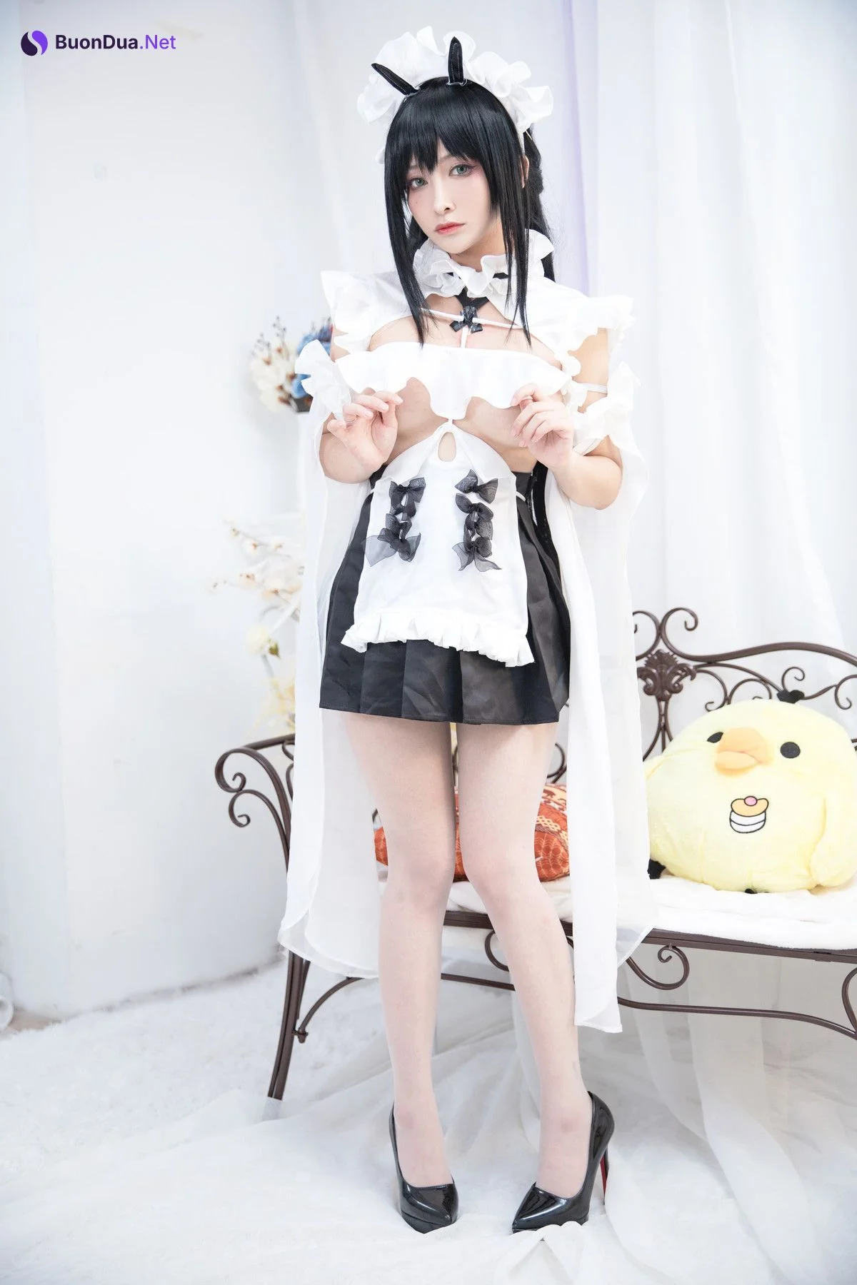 Cosplay 洛璃LoLiSAMA 不挠女仆 Set.02 - 사진 2