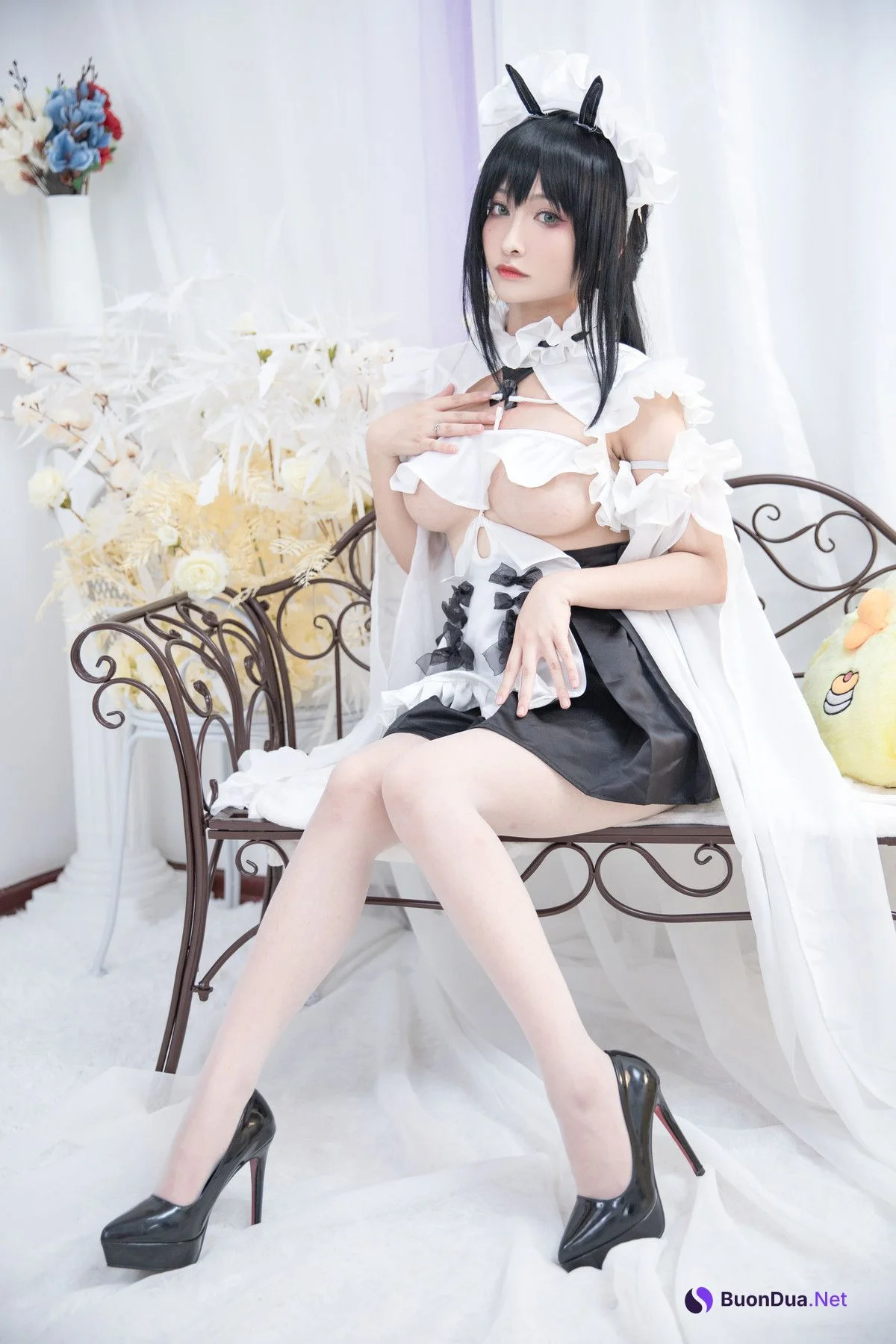 Cosplay 洛璃LoLiSAMA 不挠女仆 Set.02 - 사진 9