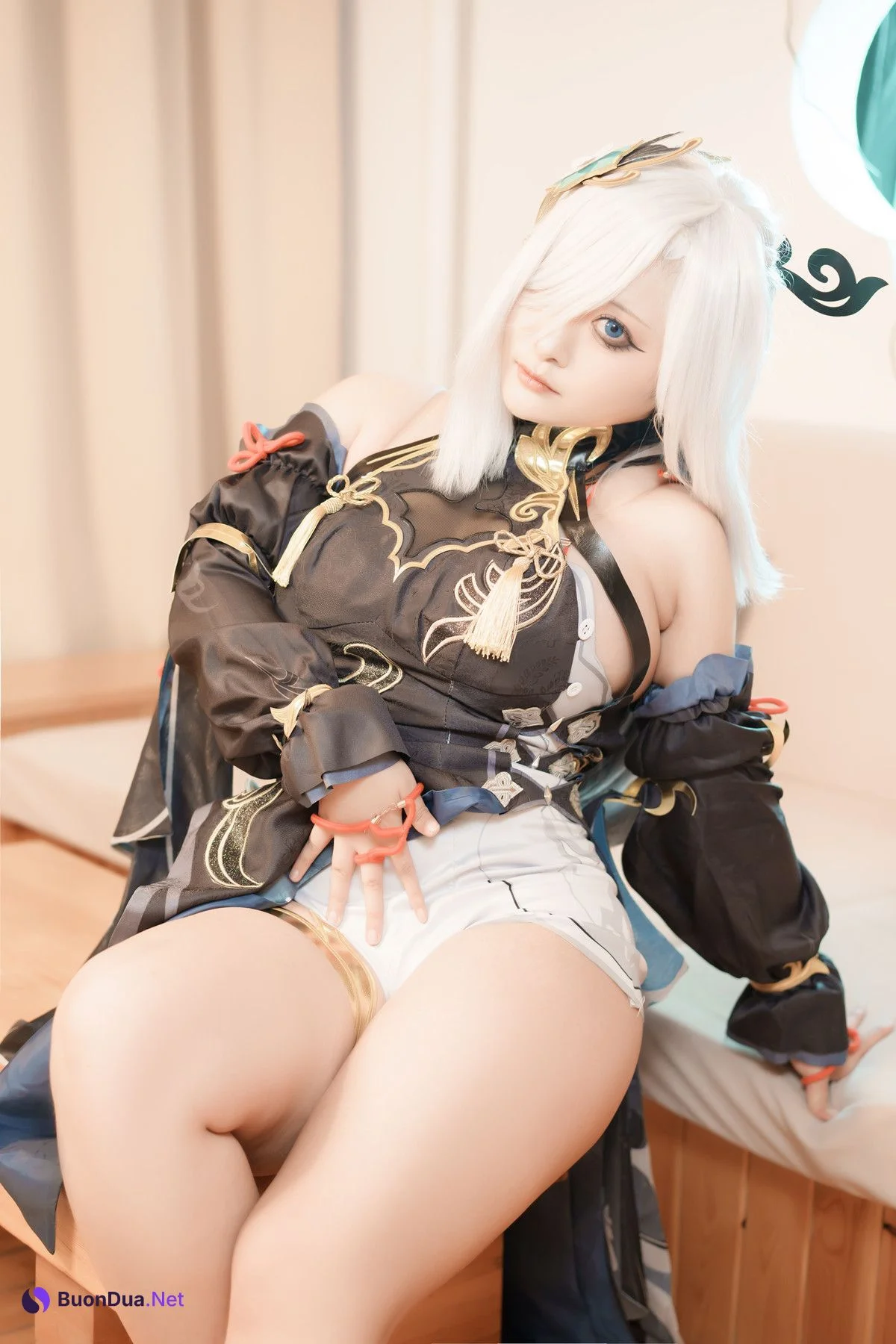 Cosplay 洛璃LoLiSAMA 申鹤 Shenhe - Photo 16