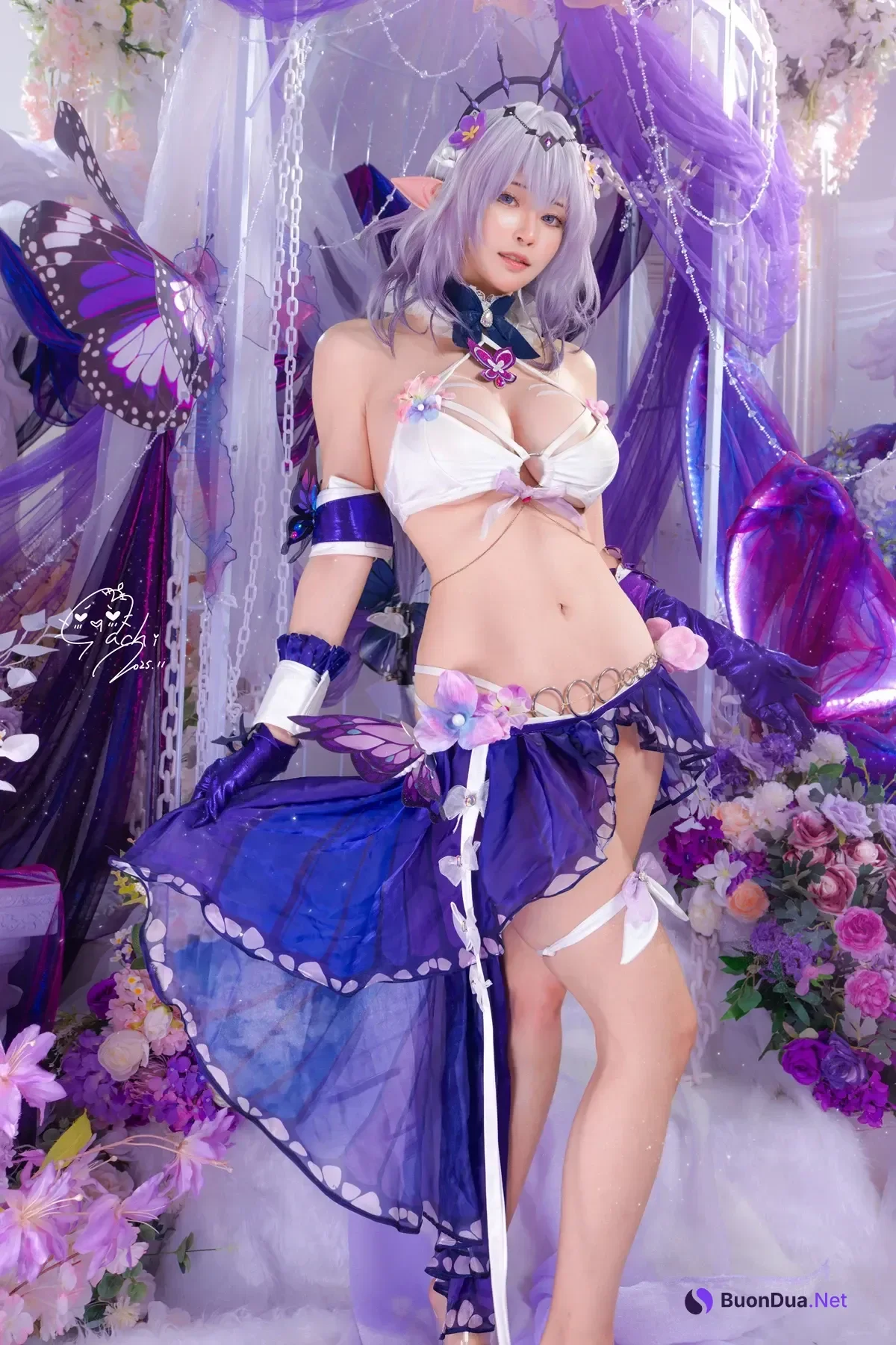 Cosplay Machi馬吉 – 水着 聖女の裏の危ない姿 第一弾 - Photo 12