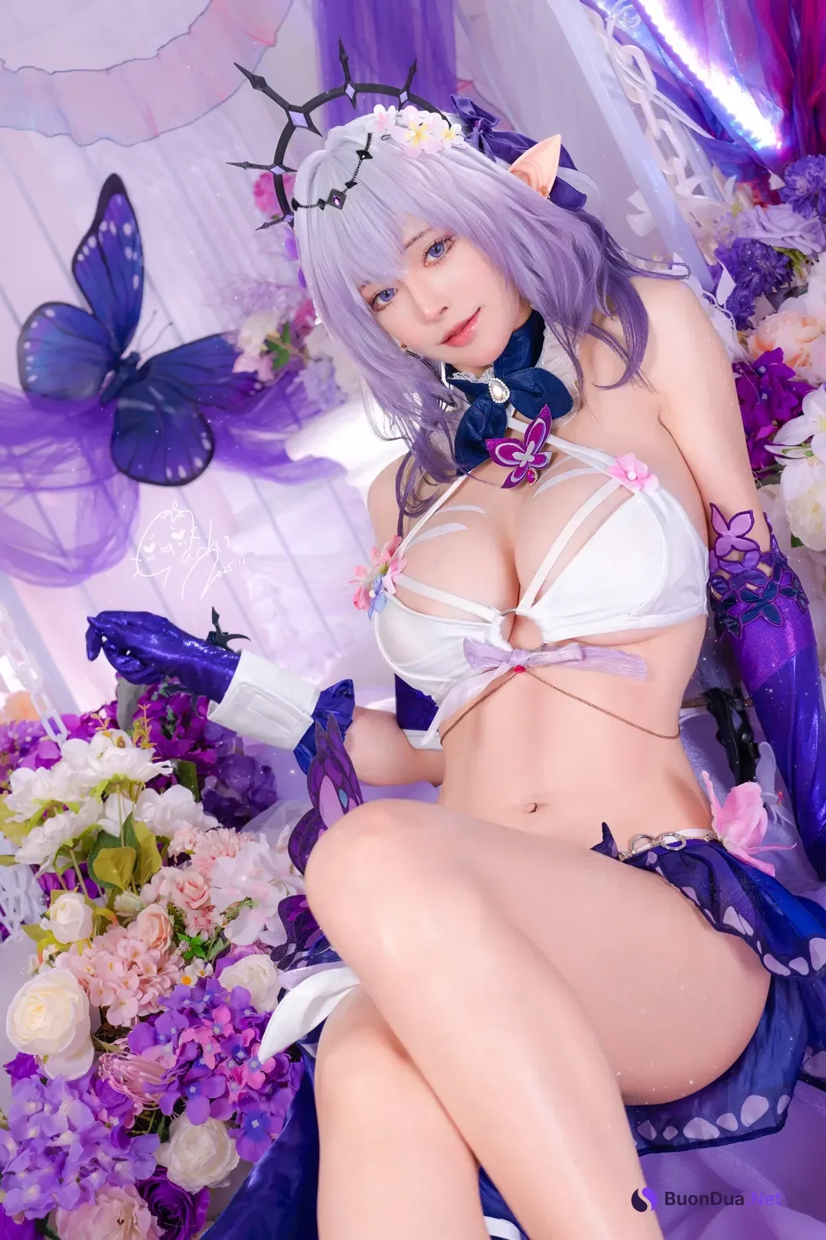 Cosplay Machi馬吉 – 水着 聖女の裏の危ない姿 第一弾 - Photo 20